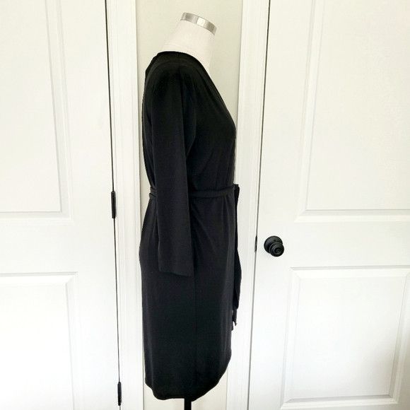 Max Mara Studio M Classic Wrap Dress Size M / US 6-8 / IT 42-44 - 5 Thumbnail