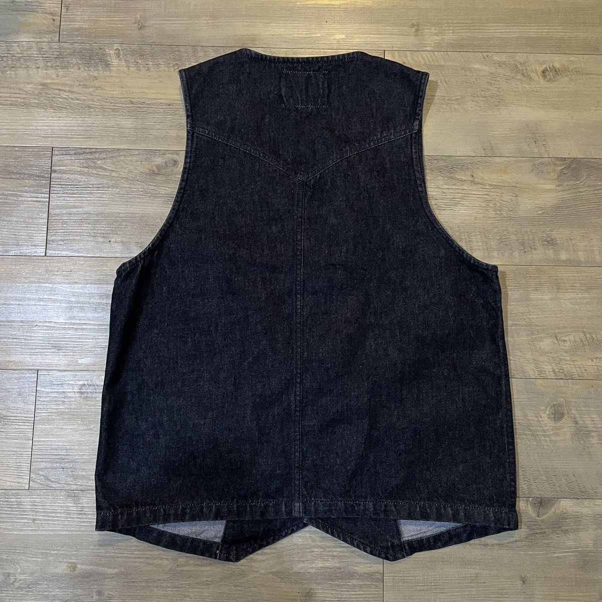 Japanese Brand The Calee supply co denim vest Size US L / EU 52-54 / 3 - 2 Thumbnail