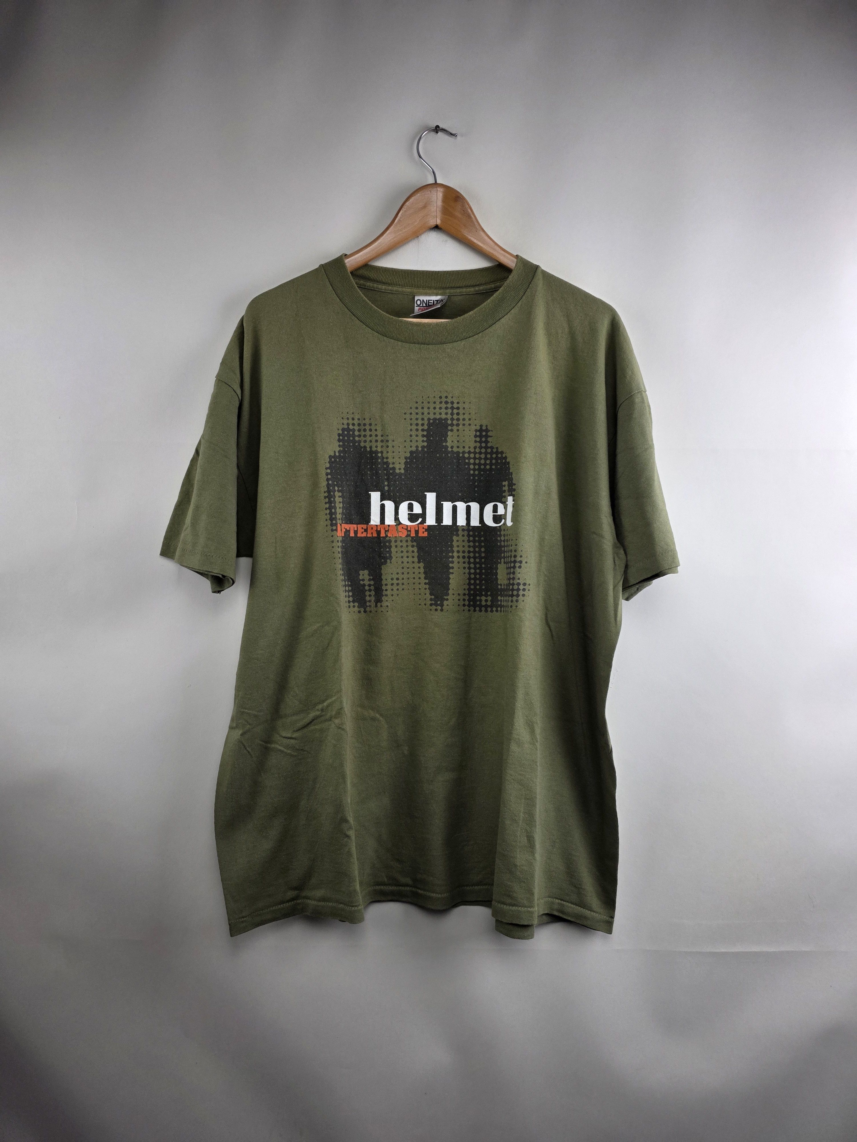 Band Tees 1997 Helmet Aftertaste 90s vintage T shirt XL 24" 29.5" Size US XL / EU 56 / 4 - 1 Thumbnail