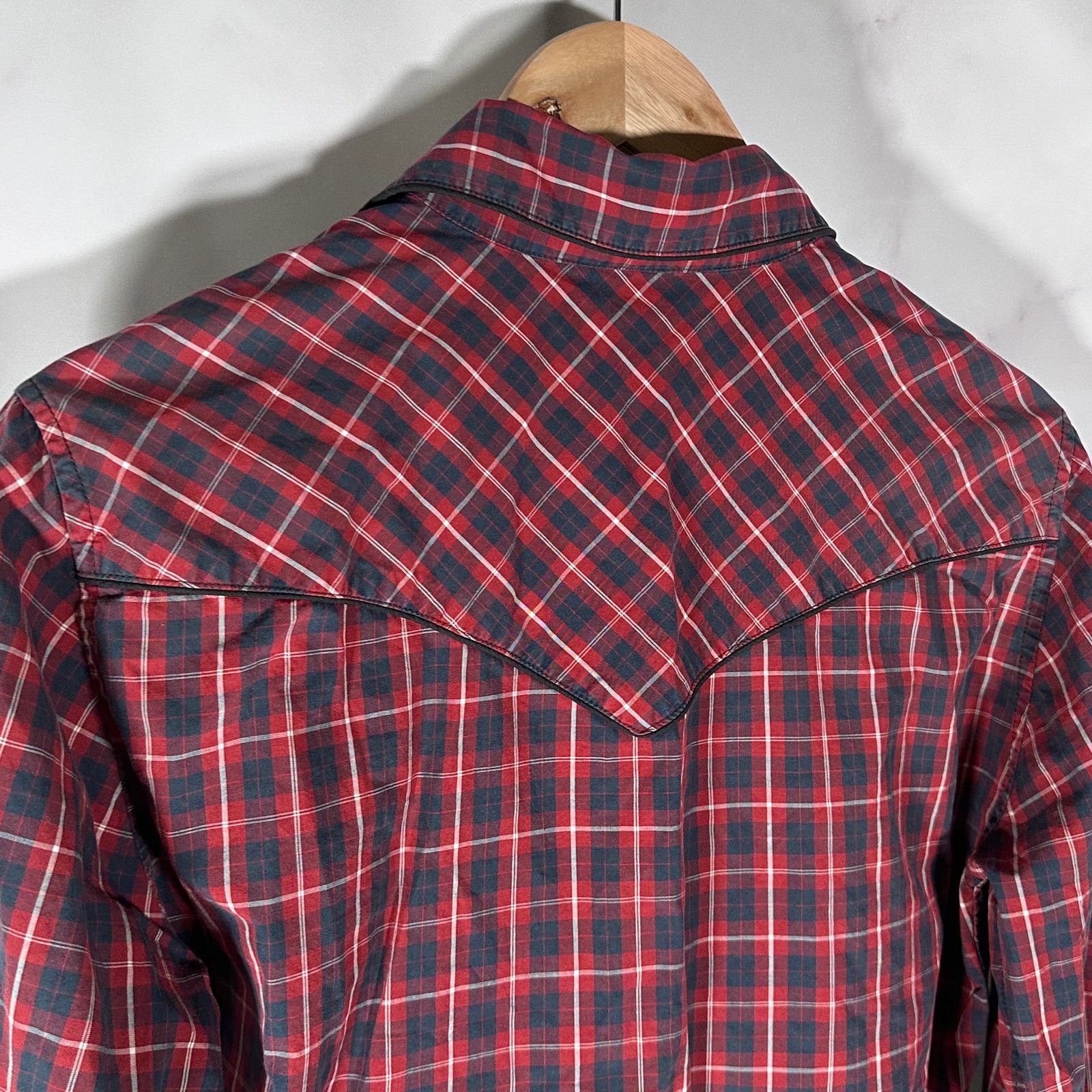 Hysteric Glamour Red Western Flannel Button-Up Shirt Size US M / EU 48-50 / 2 - 8 Thumbnail