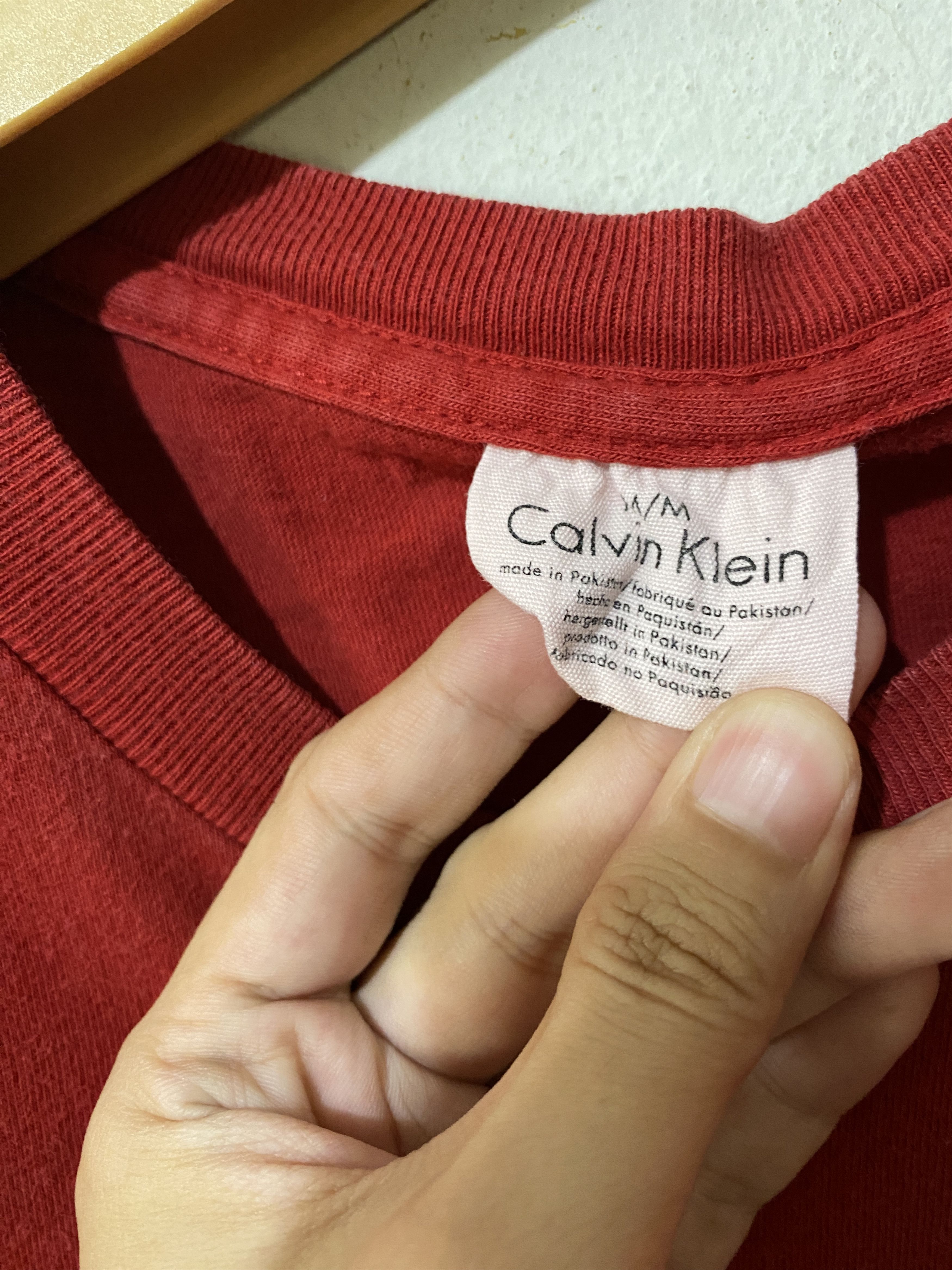Calvin Klein × Vintage Vintage Calvin Klein Logo T-shirt Size US M / EU 48-50 / 2 - 4 Thumbnail