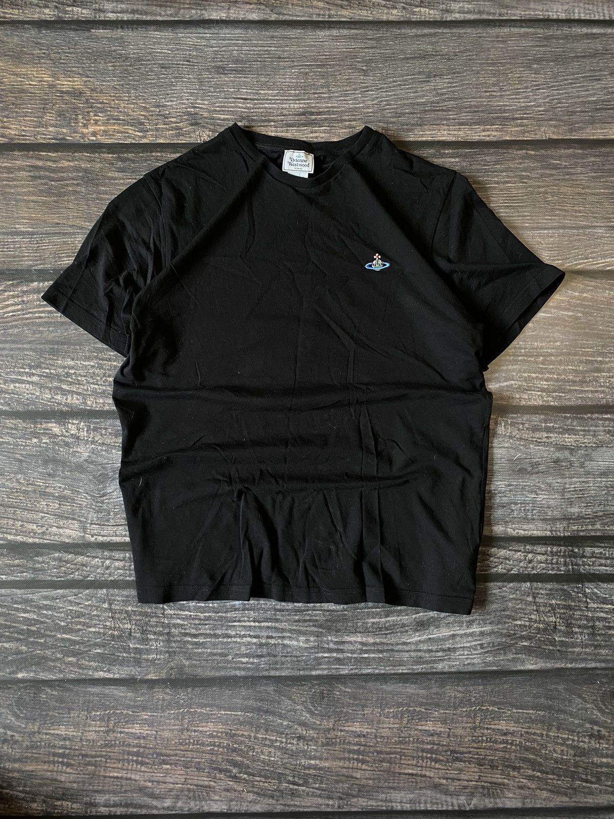 Vivienne Westwood Vivienne Westwood basic embroidered logo t-shirt Size US L / EU 52-54 / 3 - 8 Thumbnail
