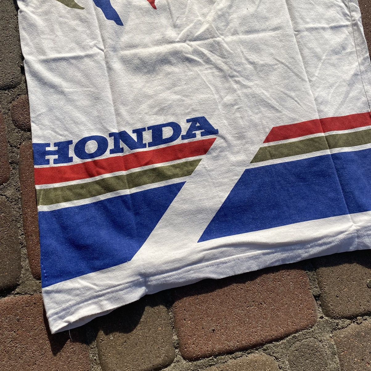 Honda × Vintage Vtg Y2K Honda CRX JDM tee / Honda HRC Formula 1 NASCAR shirt Size US S / EU 44-46 / 1 - 11 Thumbnail