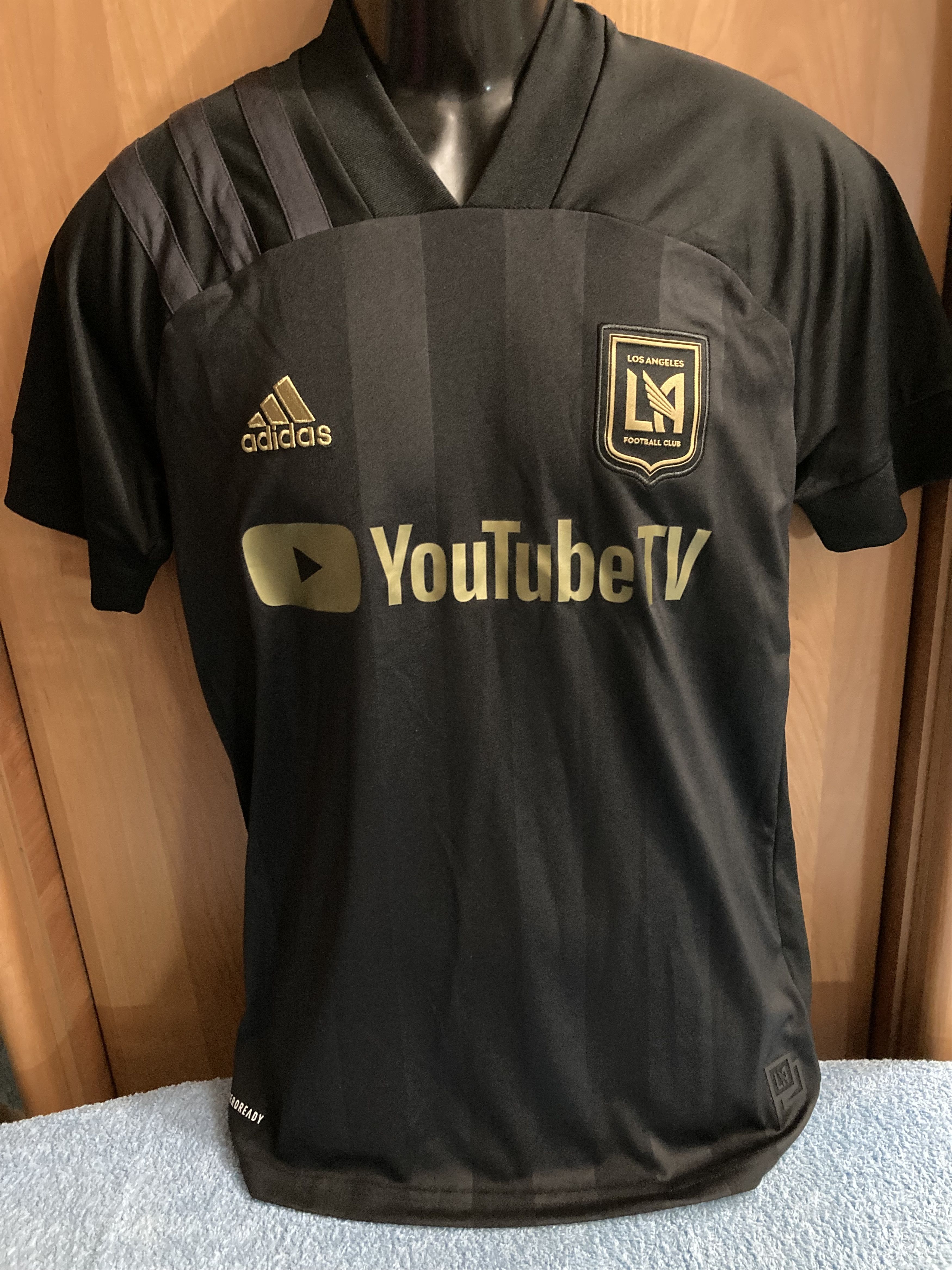 Adidas Adidas Los Angeles Football Club Jersey, AEROREADY Size US S / EU 44-46 / 1 - 1 Thumbnail