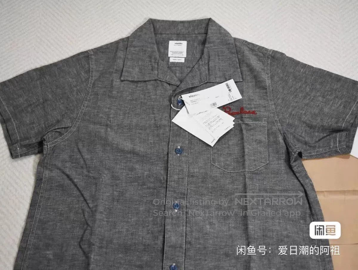 Visvim Visvim Fairway Chambray S/S Shirt. Size US M / EU 48-50 / 2 - 4 Thumbnail