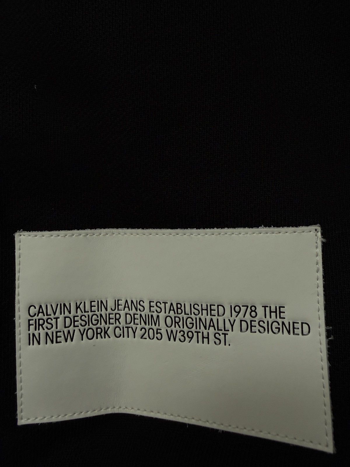 Calvin Klein 205W39NYC CALVIN KLEIN EST 1978 LIMITED EDITION RARE BLACK HOODIE Size US M / EU 48-50 / 2 - 3 Thumbnail