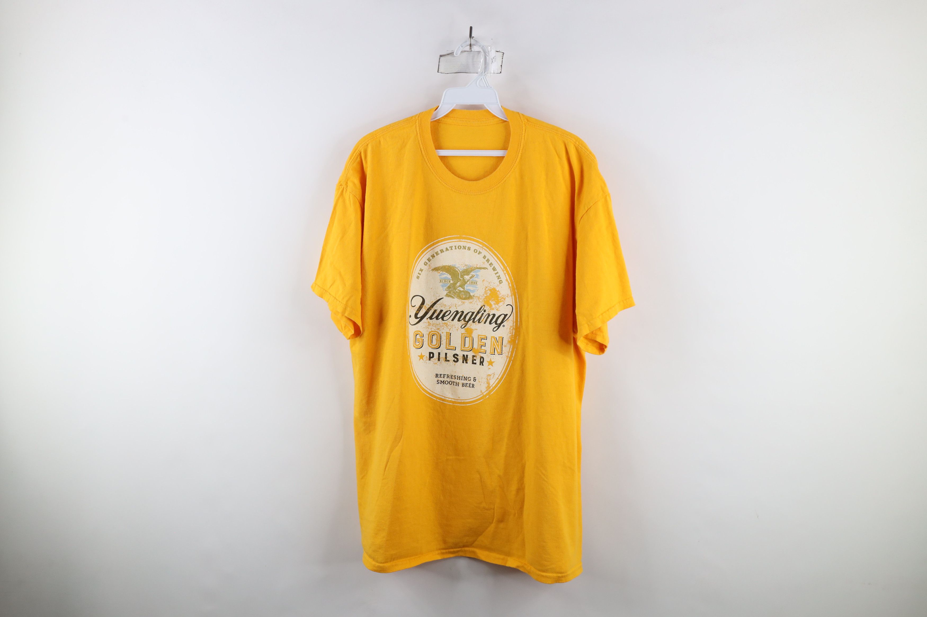 Vintage Vintage Out Yuengling Golden Pilsner Beer T-Shirt Yellow Size US XL / EU 56 / 4 - 1 Thumbnail