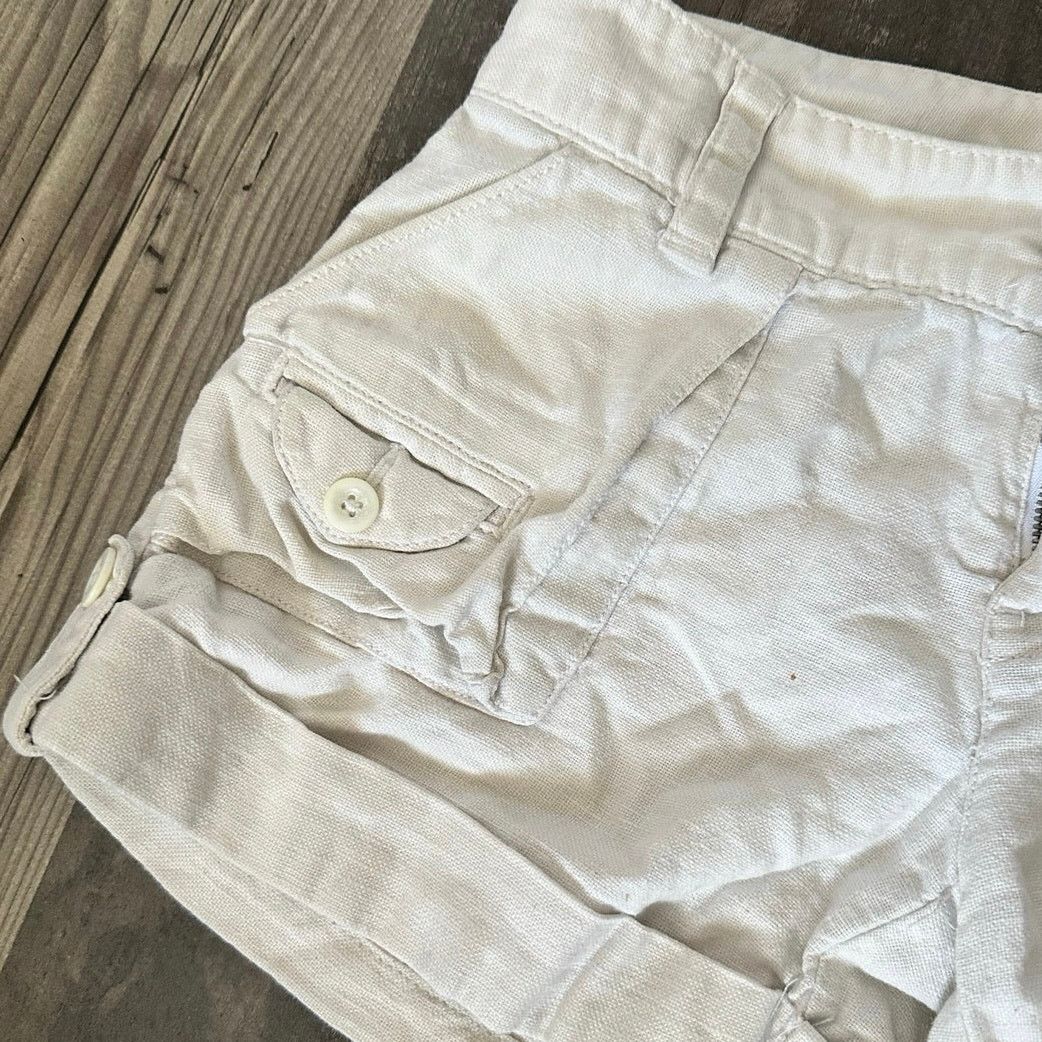 Old Navy old navy white jean cargo shorts Size 26" / US 2 / IT 38 - 2 Thumbnail