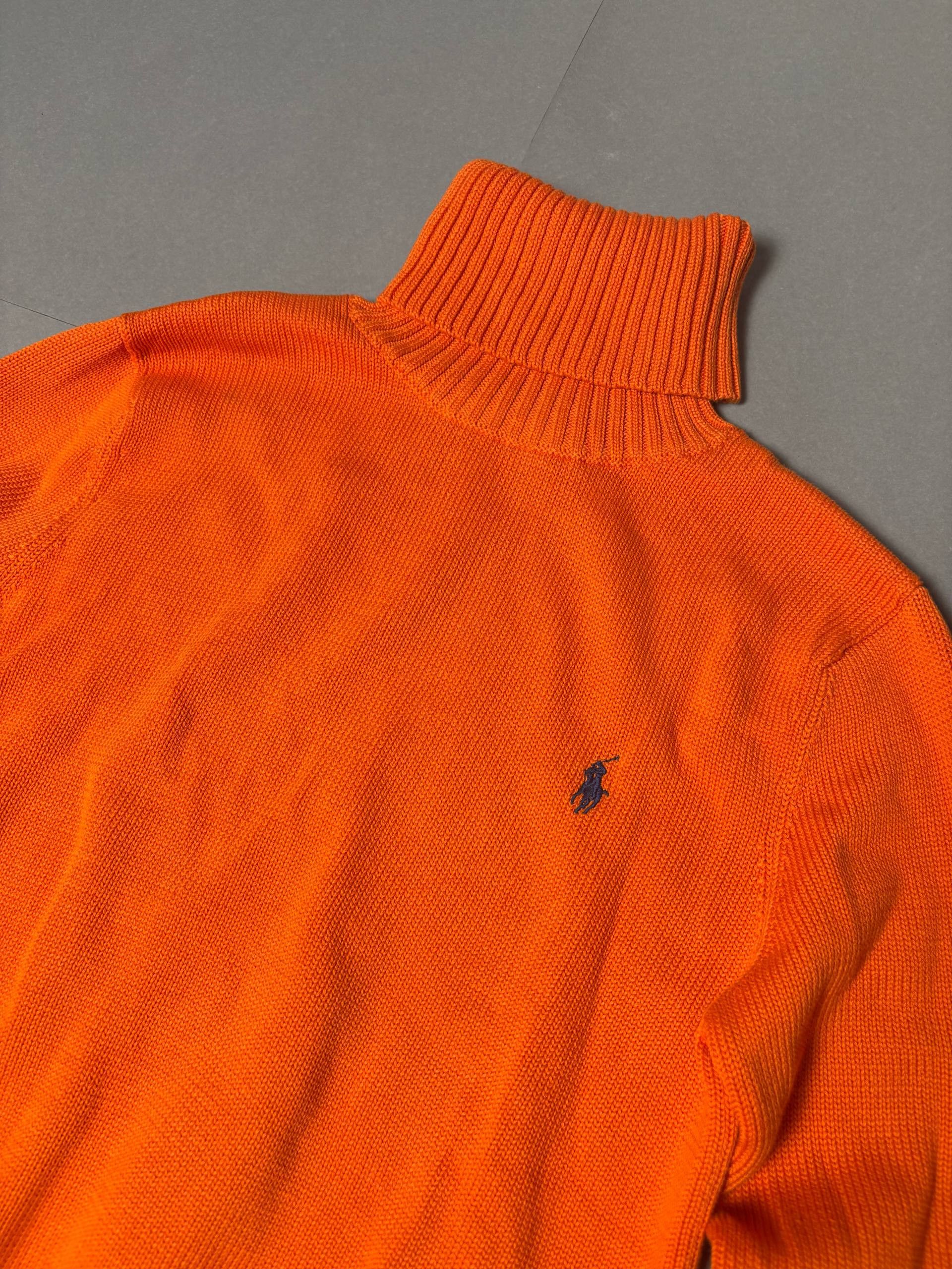 Polo Ralph Lauren Vintage Woman's Polo Ralph Lauren Cable Knit V-Neck Sweater Size M / US 6-8 / IT 42-44 - 2 Thumbnail