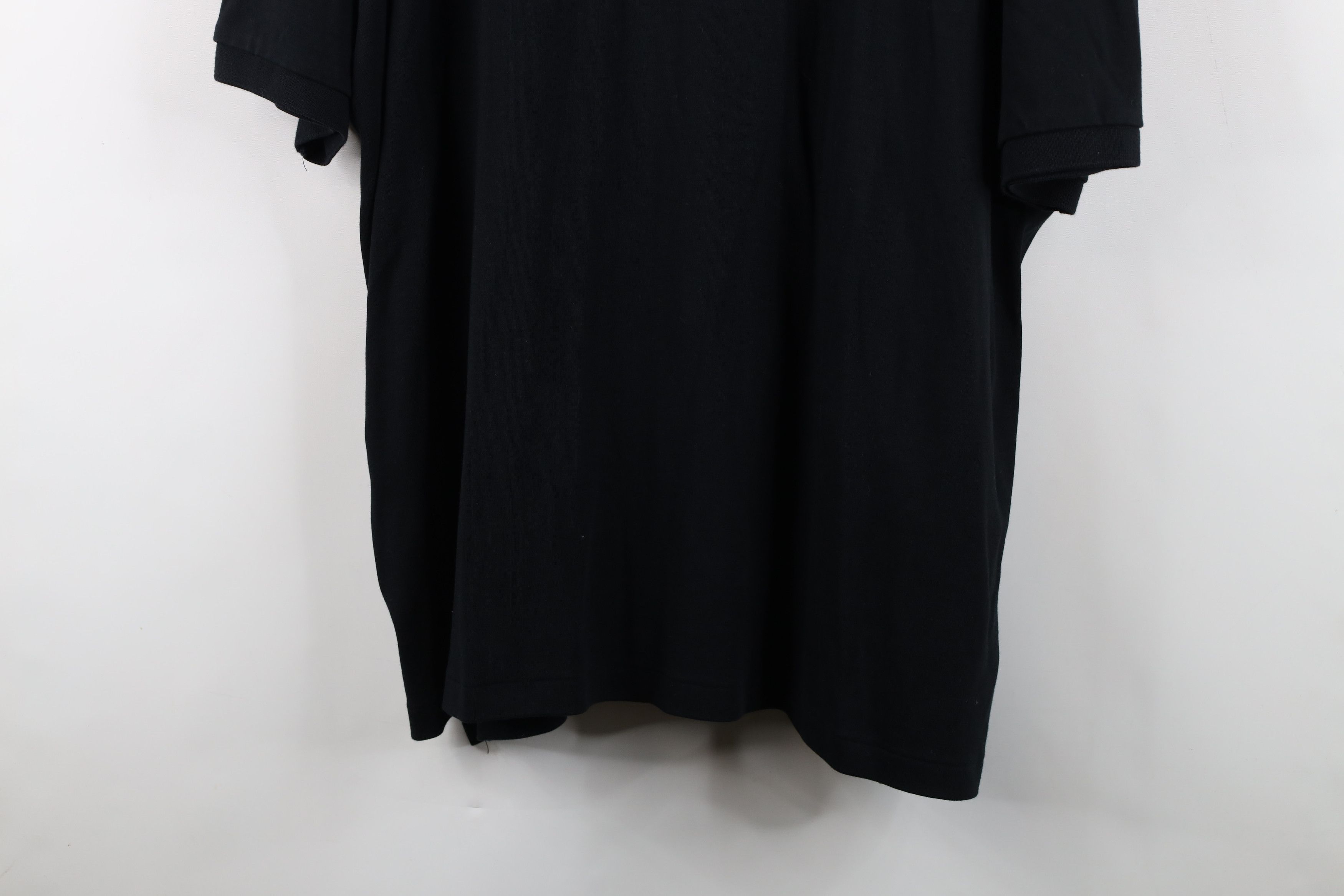 Ralph Lauren Vintage Y2K Ralph Lauren Cotton Touch Golf Polo Shirt Black Size US XXL / EU 58 / 5 - 3 Thumbnail