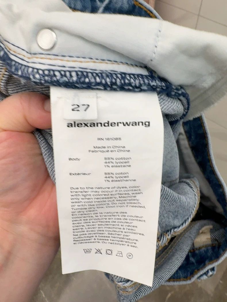 Alexander Wang Alexander Wang Denim Shorts- Size 27" / US 4 / IT 40 - 4 Thumbnail