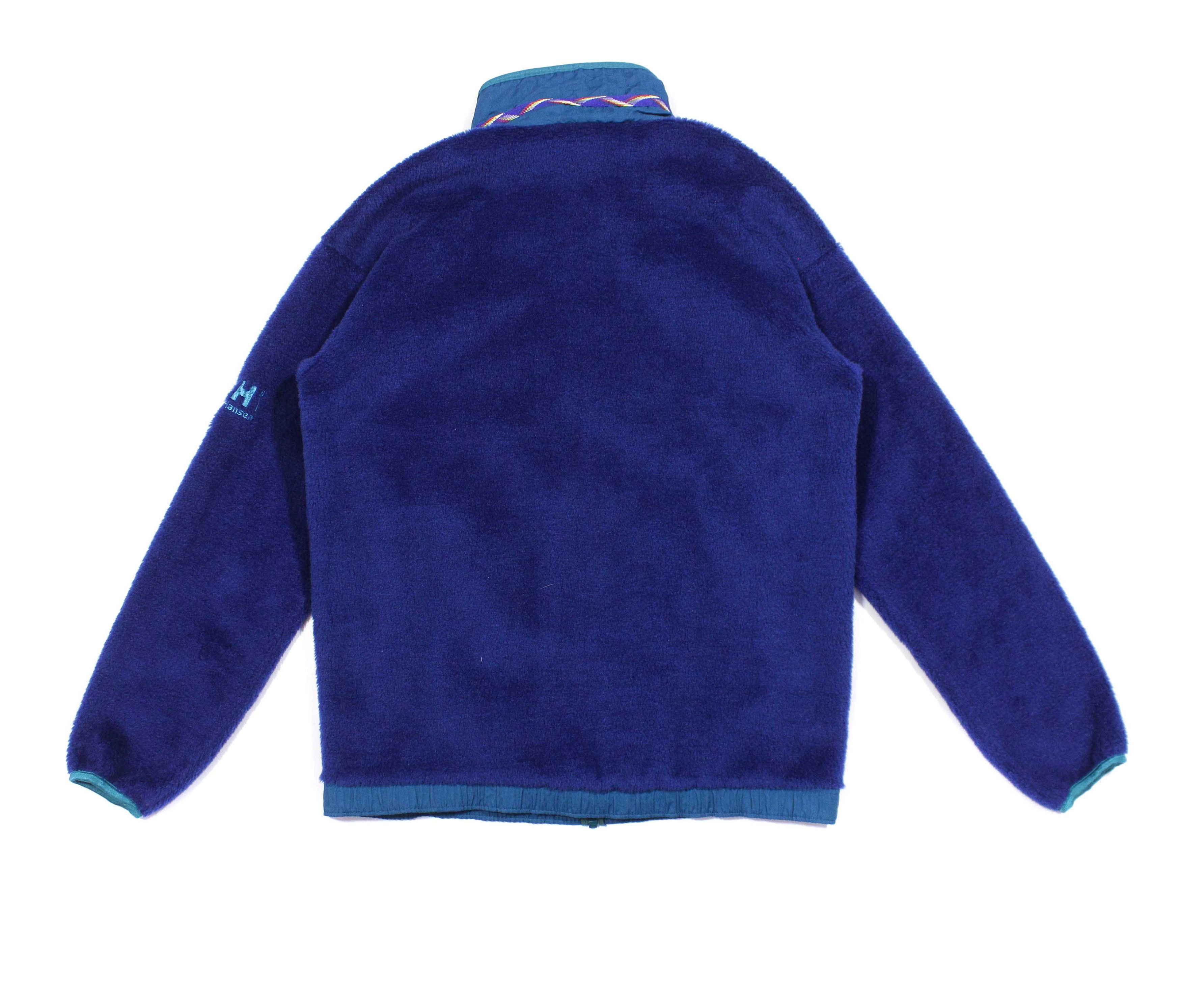 Helly Hansen 90S Logo Fleece Sherpa Jacket Size US XS / EU 42 / 0 - 2 Thumbnail