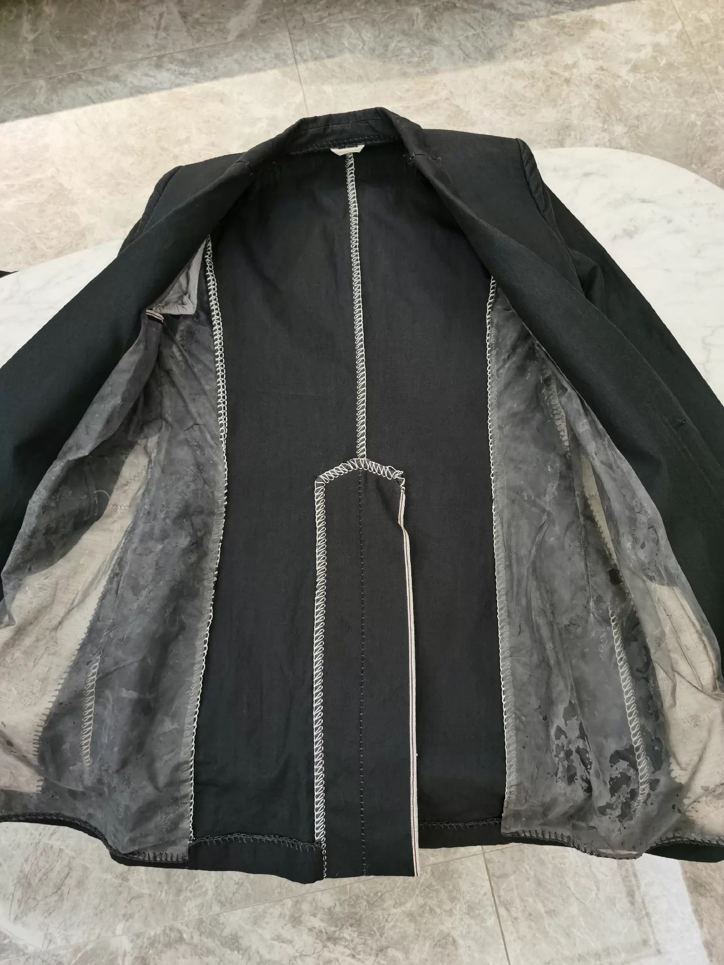Leopold Bossert Leopold Bossert Long Trench (worn once) Size 48 Rare Dark Size US M / EU 48-50 / 2 - 9 Thumbnail