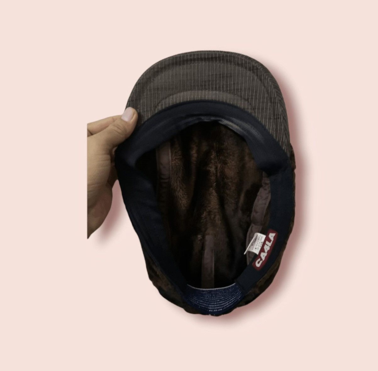 CA4LA × Japanese Brand VINTAGE CA4LA FURRY BARETTA FLAT HAT JAPAN Size ONE SIZE - 8 Thumbnail