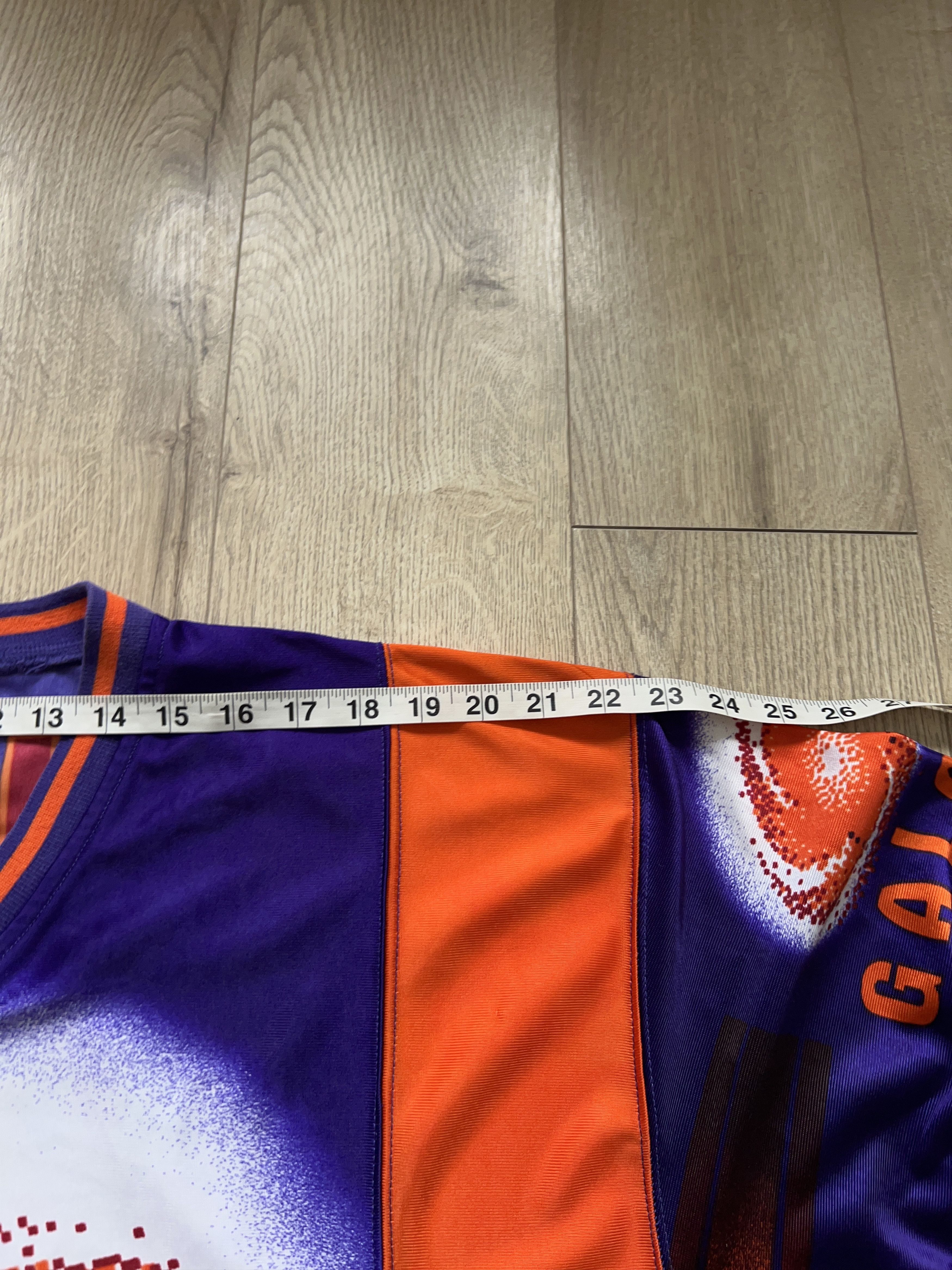 NFL × Vintage Frankfurt Galaxy Nutmeg Mills American Football Jersey Size US L / EU 52-54 / 3 - 4 Thumbnail