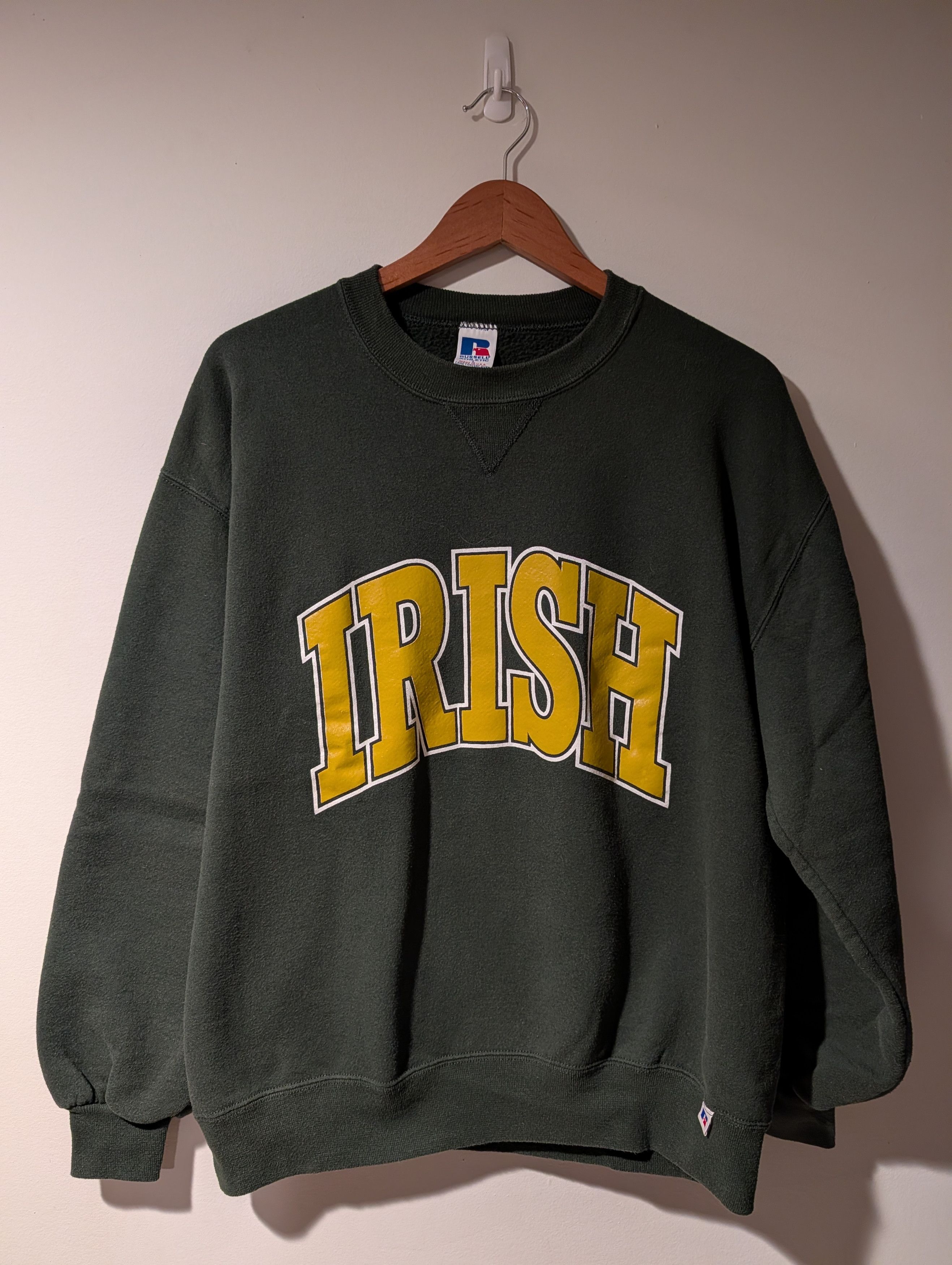 Russell Athletic Vintage 90s Notre Dame Fighting Irish Arch Russell Athletic Size US L / EU 52-54 / 3 - 1 Thumbnail