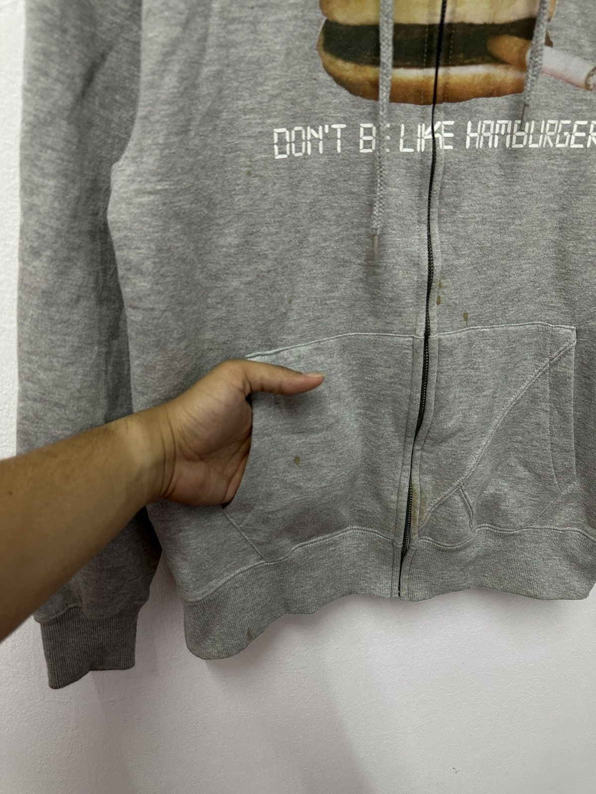 Japanese Brand × Vintage × Volcom Vintage Volcom Don’t Be Like Hamburger Big Logo Hoodie Size US M / EU 48-50 / 2 - 3 Thumbnail