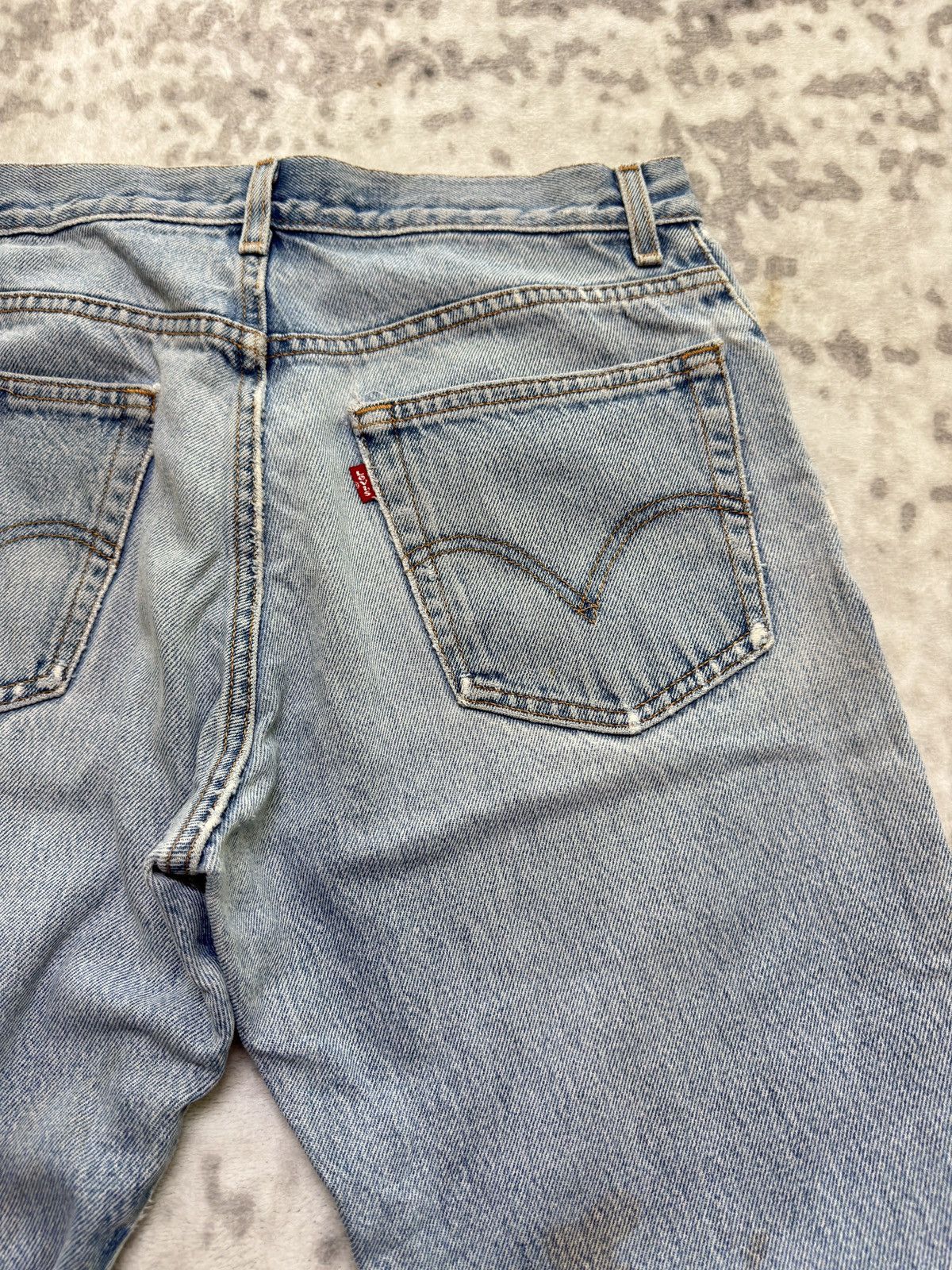 Levi's Levi’s 517 Y2K Distressed Narrow Bootcut Jeans Altered Fit Size US 32 / EU 48 - 14 Thumbnail