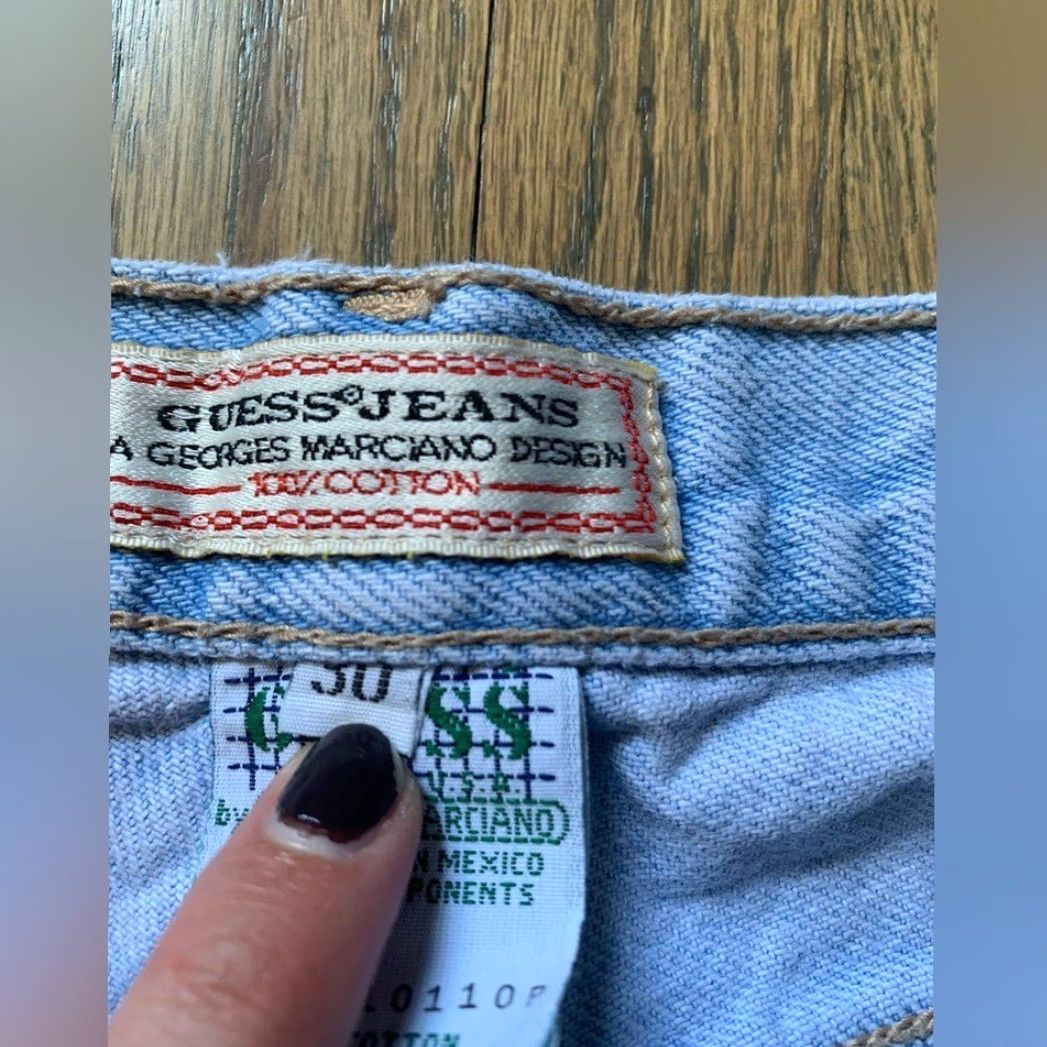 Guess **Vintage Guess Blue Ankle Jeans Size 30 Regular** Vintage Guess Blue Ankle Jeans Size 30 Regular User: Vintage Guess Blue Ankle Jeans Size 30 Regular Size 30" / US 8 / IT 44 - 2 Thumbnail