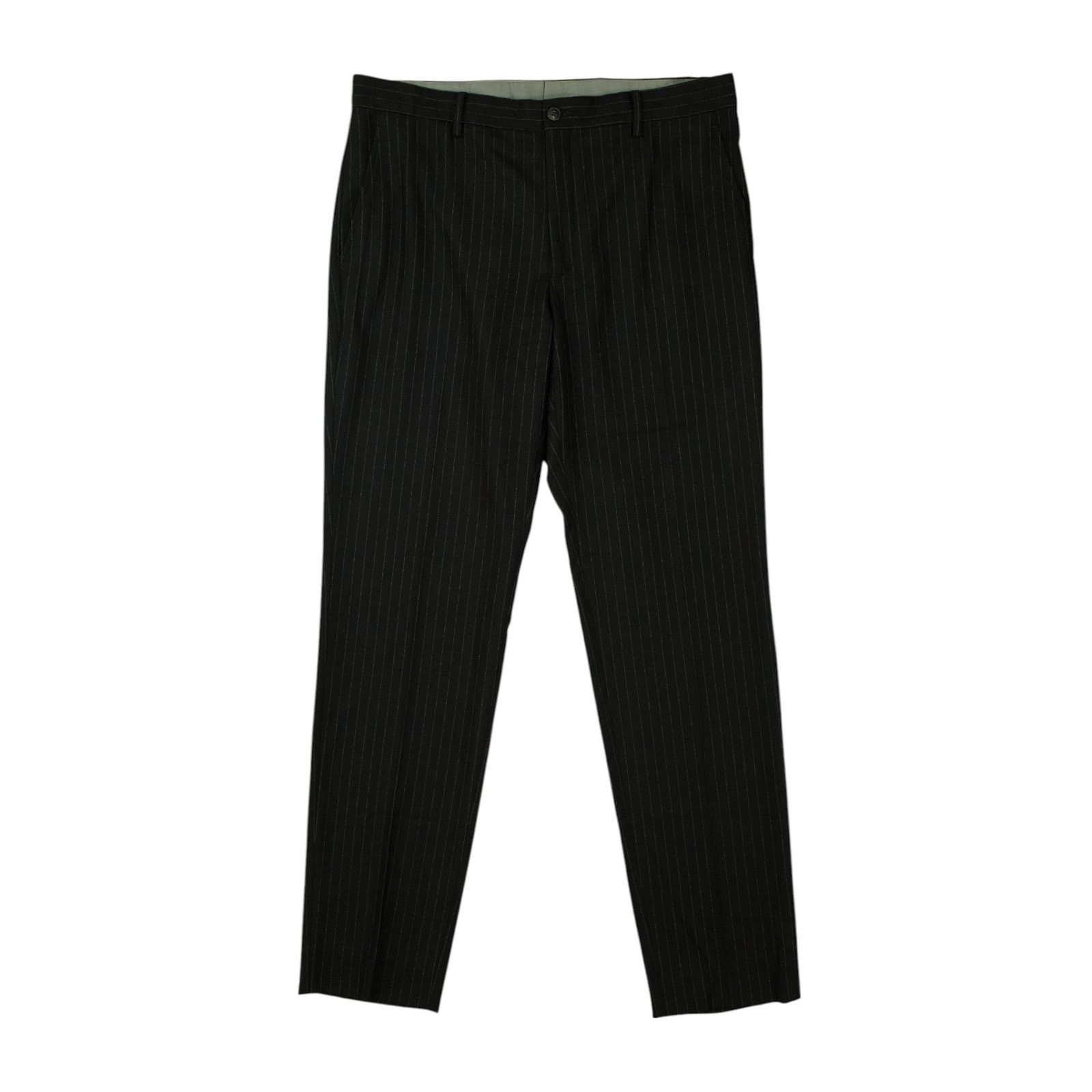 Miu Miu Pinstripe Wool Trousers Size US 34 / EU 50 - 1 Thumbnail