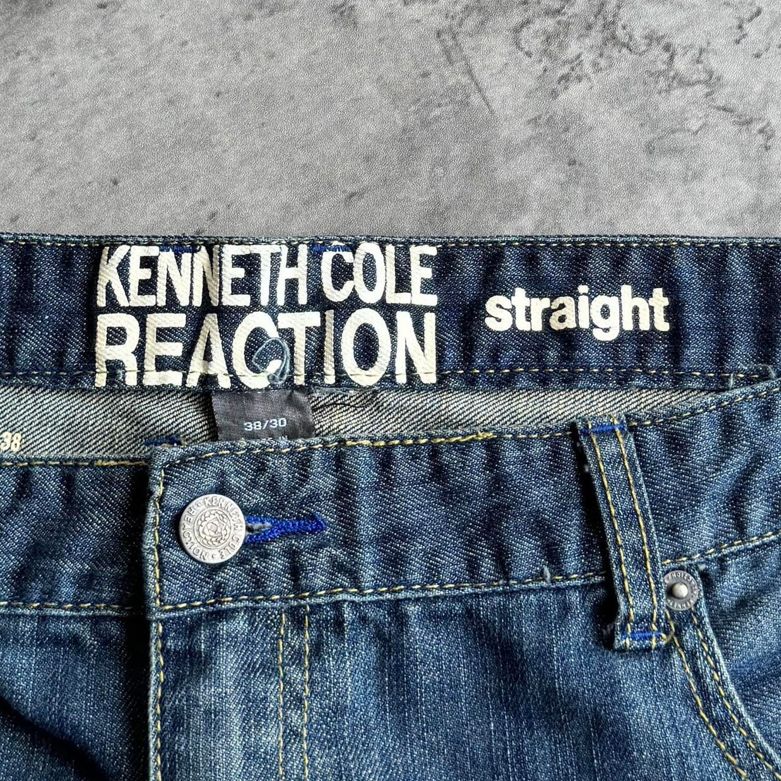 Japanese Brand × Kenneth Cole × Vintage Vintage Y2K Kenneth Cole Embroidered Grunge Opium Jeans Size US 38 / EU 54 - 4 Thumbnail