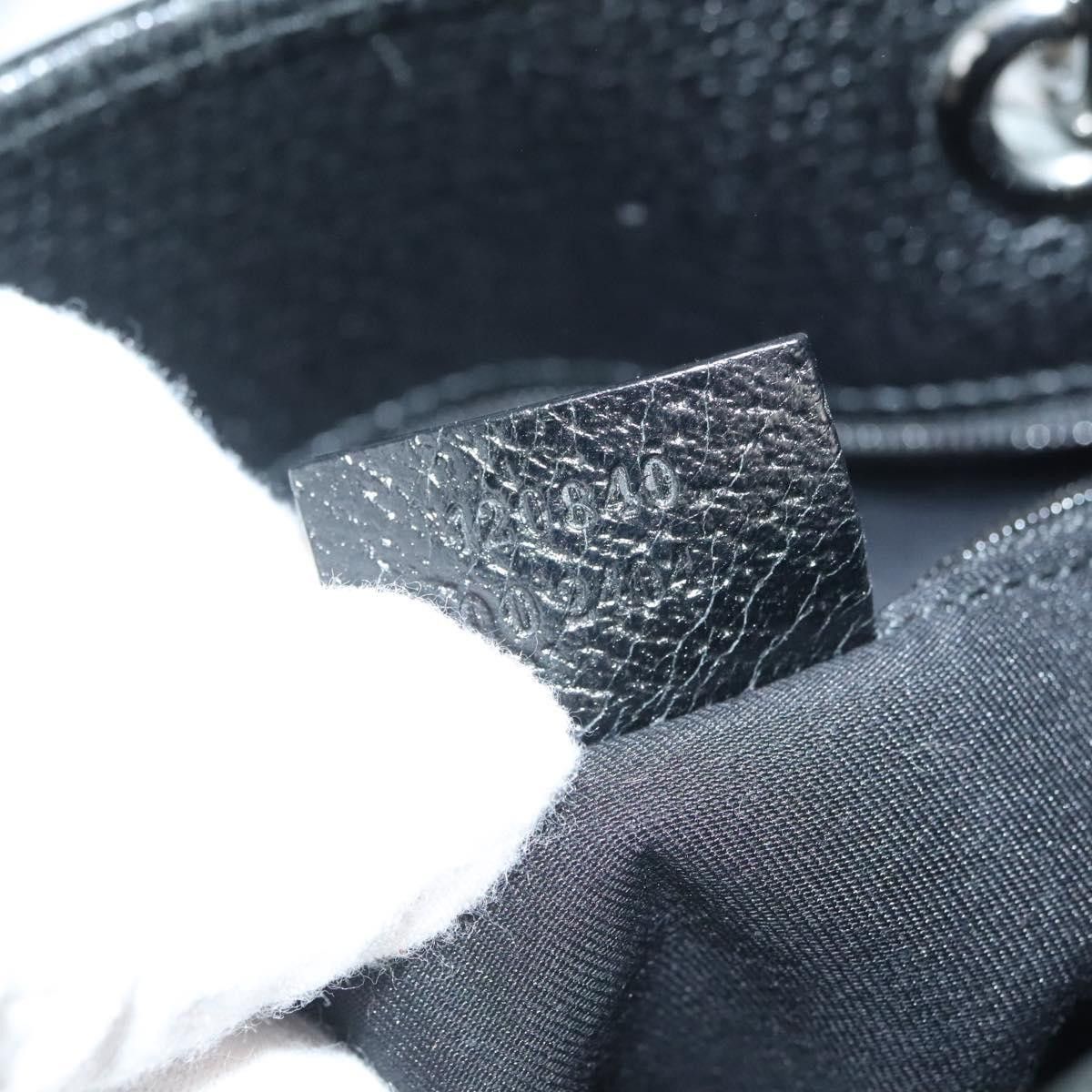 Gucci GUCCI GG Canvas Tote Bag Black Size ONE SIZE - 21 Thumbnail