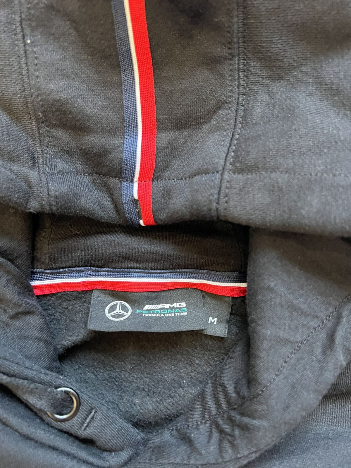 Mercedes-Benz Mercedes Benz Petronas Black Hoodie Racing F-1 Tommy Size US M / EU 48-50 / 2 - 6 Thumbnail