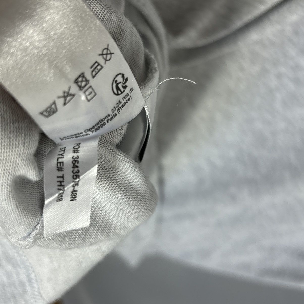 Lacoste Lacoste Sport grey tee t-shirt xxl streetwear basic casual Size US XXL / EU 58 / 5 - 5 Thumbnail