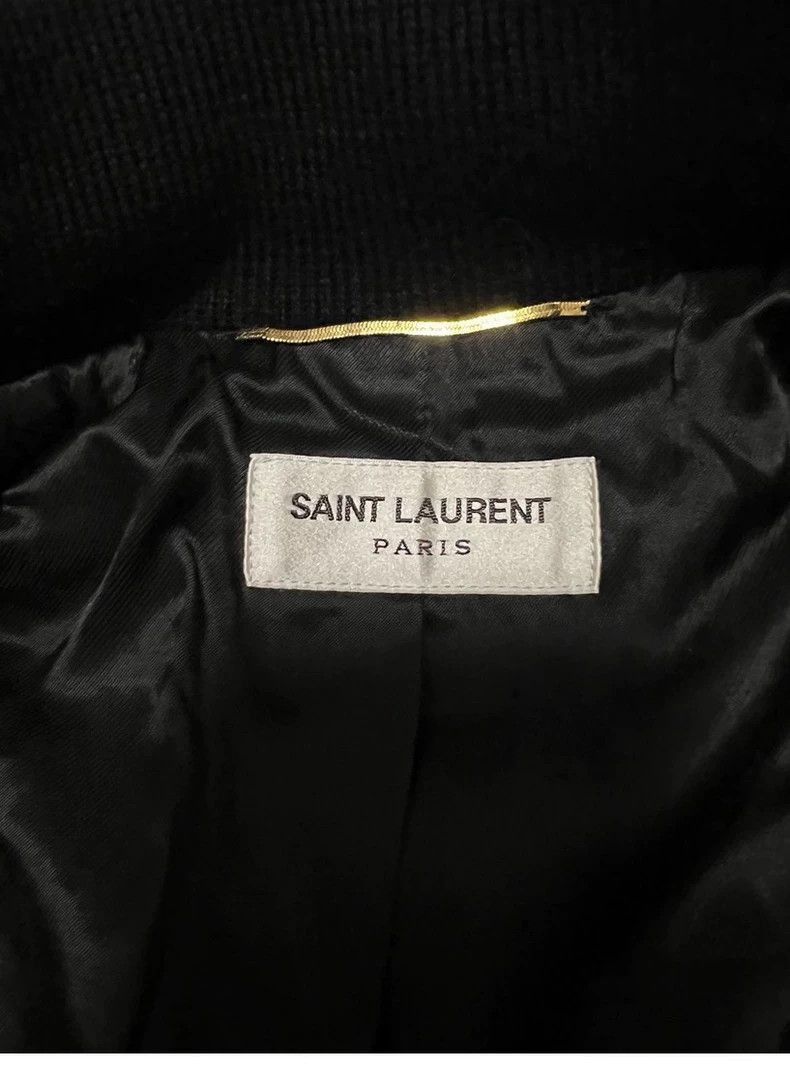 Other Saint Laurent Classic Black and White Baseball Jacket Coat- Size US XS / EU 42 / 0 - 7 Thumbnail