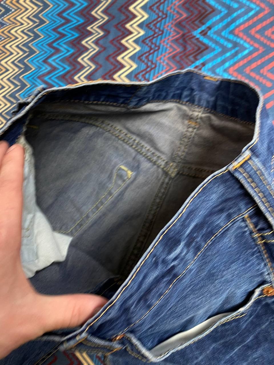 Levi's blue jeans w34 vintage Y2K Levi's 901 streetwear Size US 34 / EU 50 - 16 Thumbnail