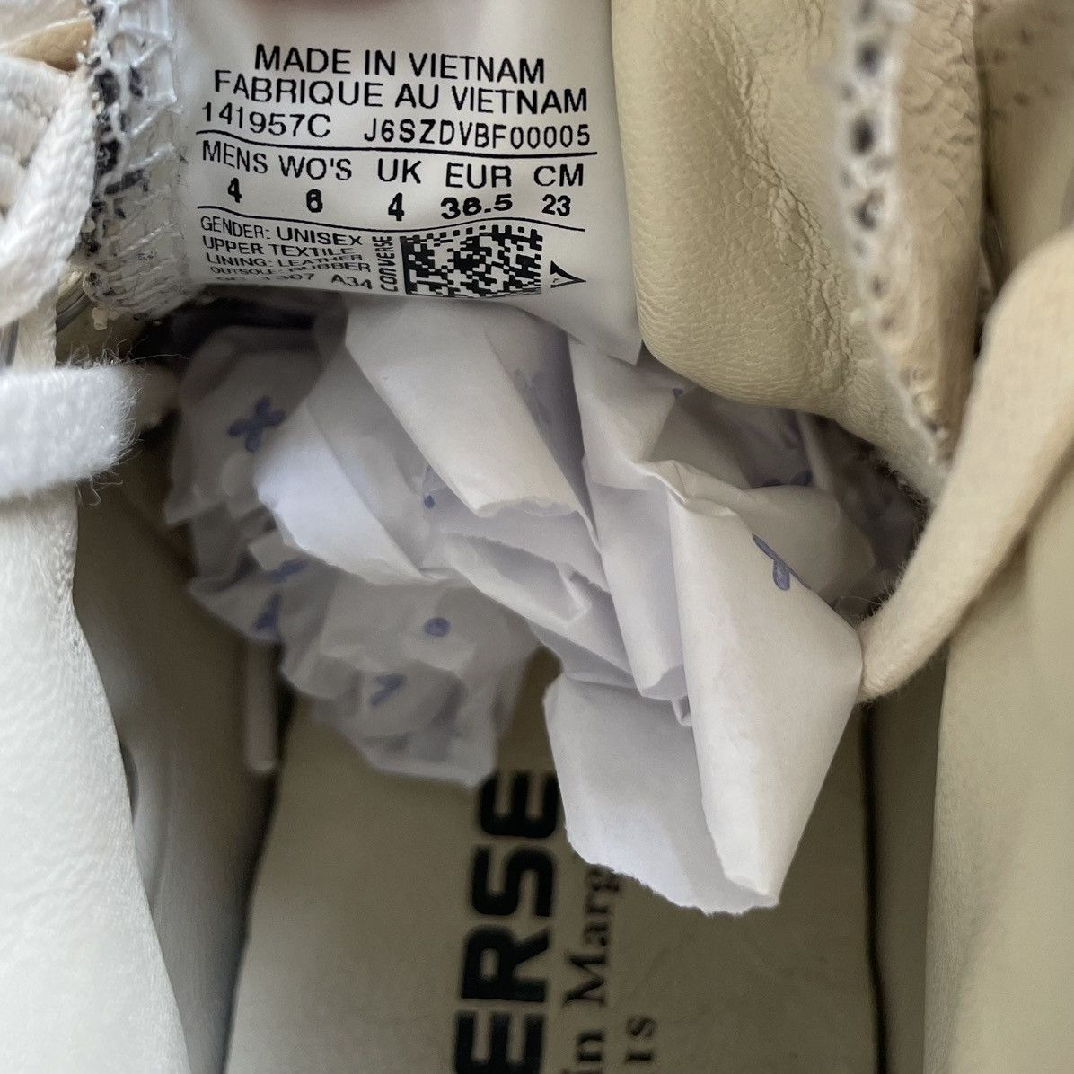 Maison Margiela S/S 14 Painted ‘Chuck Taylor All Star’ Sneakers Size US 7 / IT 37 - 16 Thumbnail