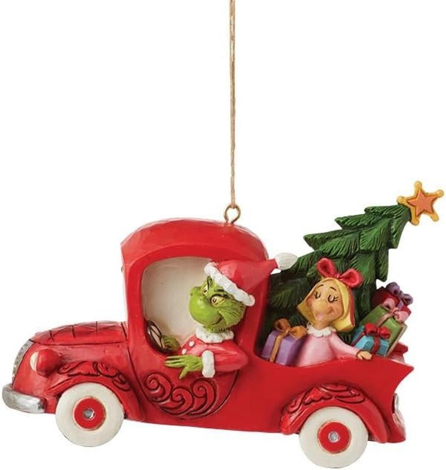 Other Enesco Dr. Seuss Grinch Red Truck Hanging Ornament NEW NIB Size ONE SIZE - 6 Thumbnail