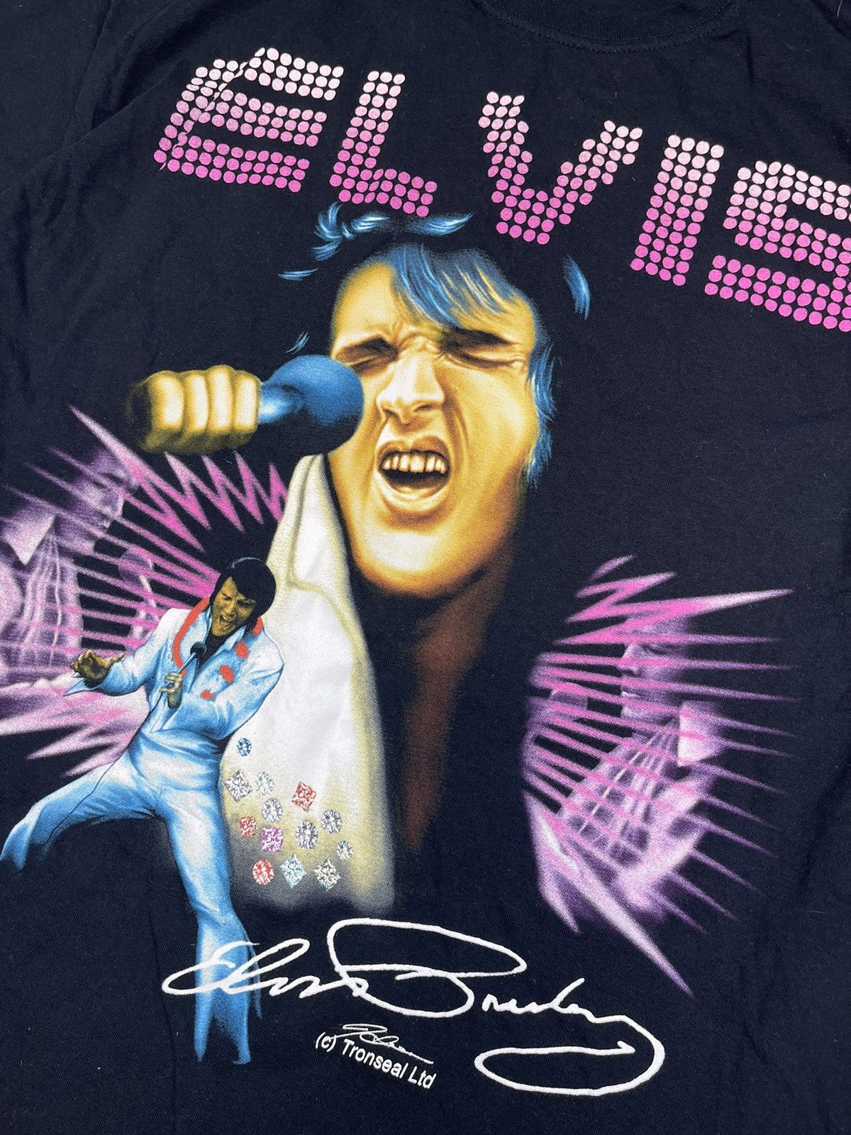 Gildan × Vintage Vintage Gildan Elvis big logo tee Size US XL / EU 56 / 4 - 2 Thumbnail