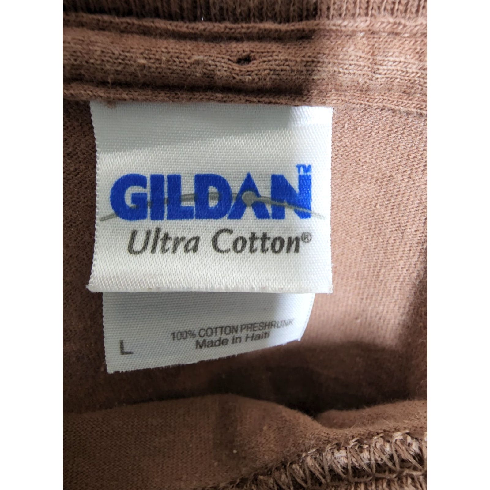 Gildan Mens L T-Shirt 2015 National Street Rod NSRA Tampa FL Double Sided Cars Crew Neck Brown Cotton Gildan Graphic Print Vintage No Size US L / EU 52-54 / 3 - 3 Thumbnail