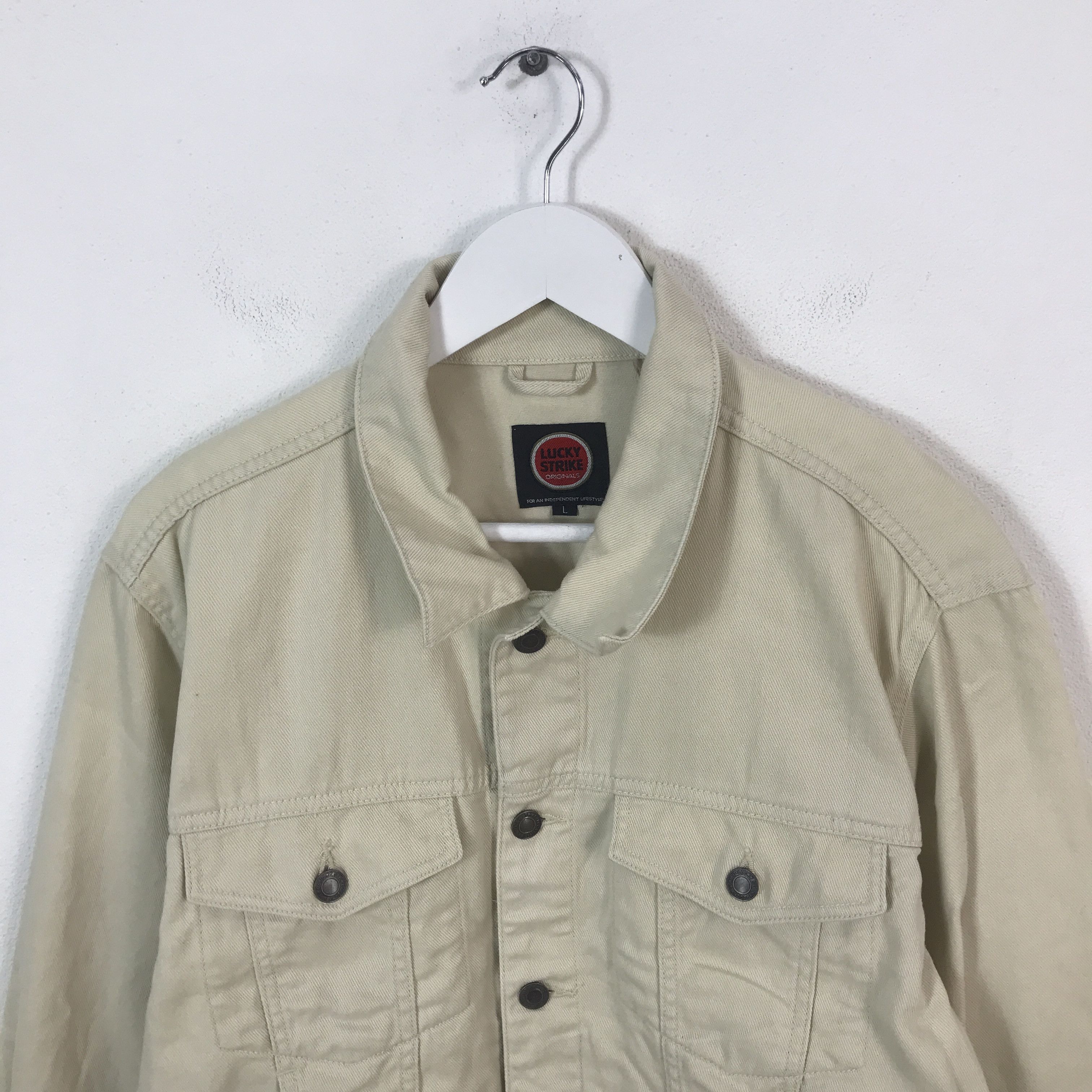 Other Lucky Strike Button Up Bikers jacket Size US M / EU 48-50 / 2 - 2 Thumbnail