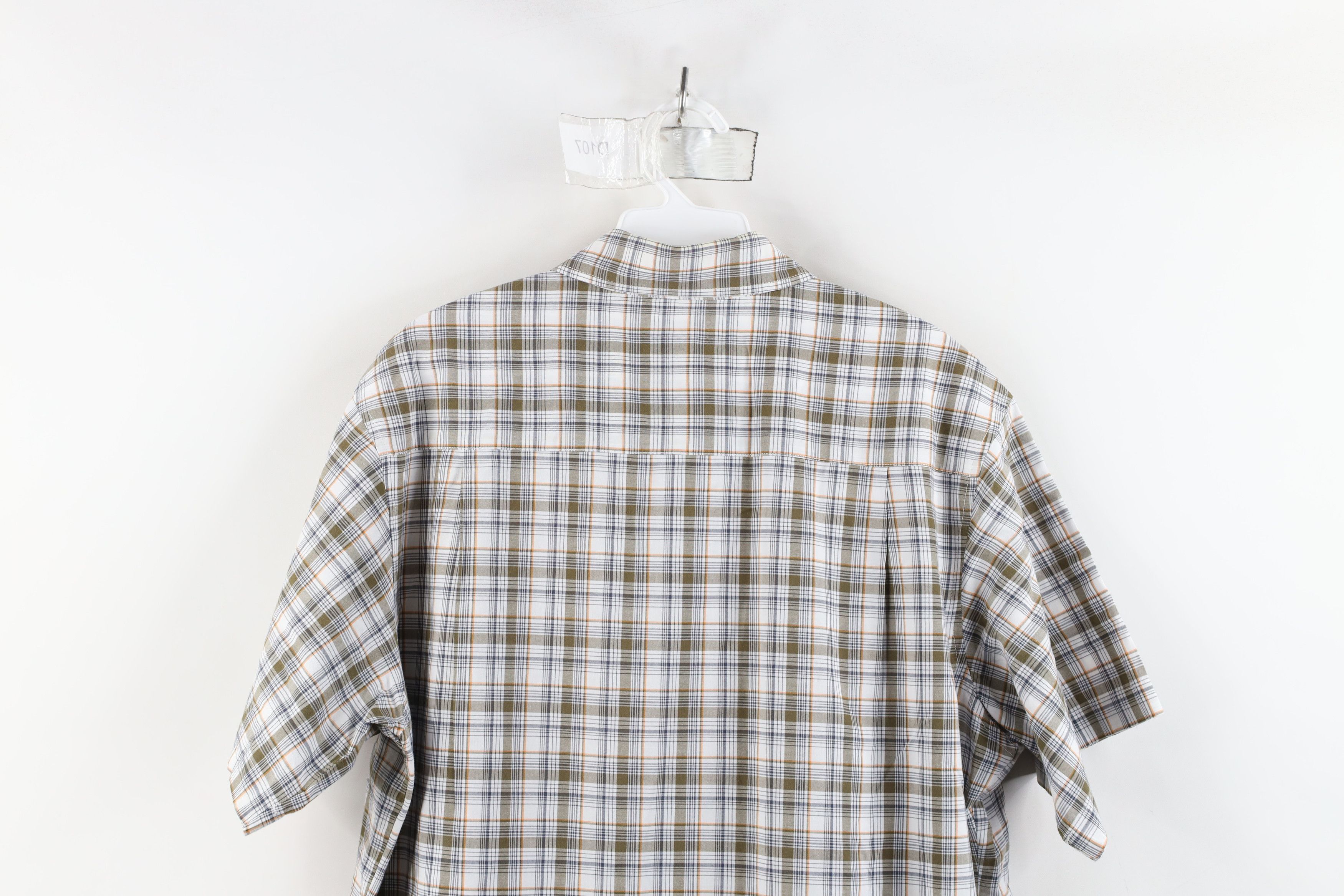 Carhartt × Vintage Vintage Carhartt Short Sleeve Collared Button Shirt Plaid Size US L / EU 52-54 / 3 - 12 Thumbnail