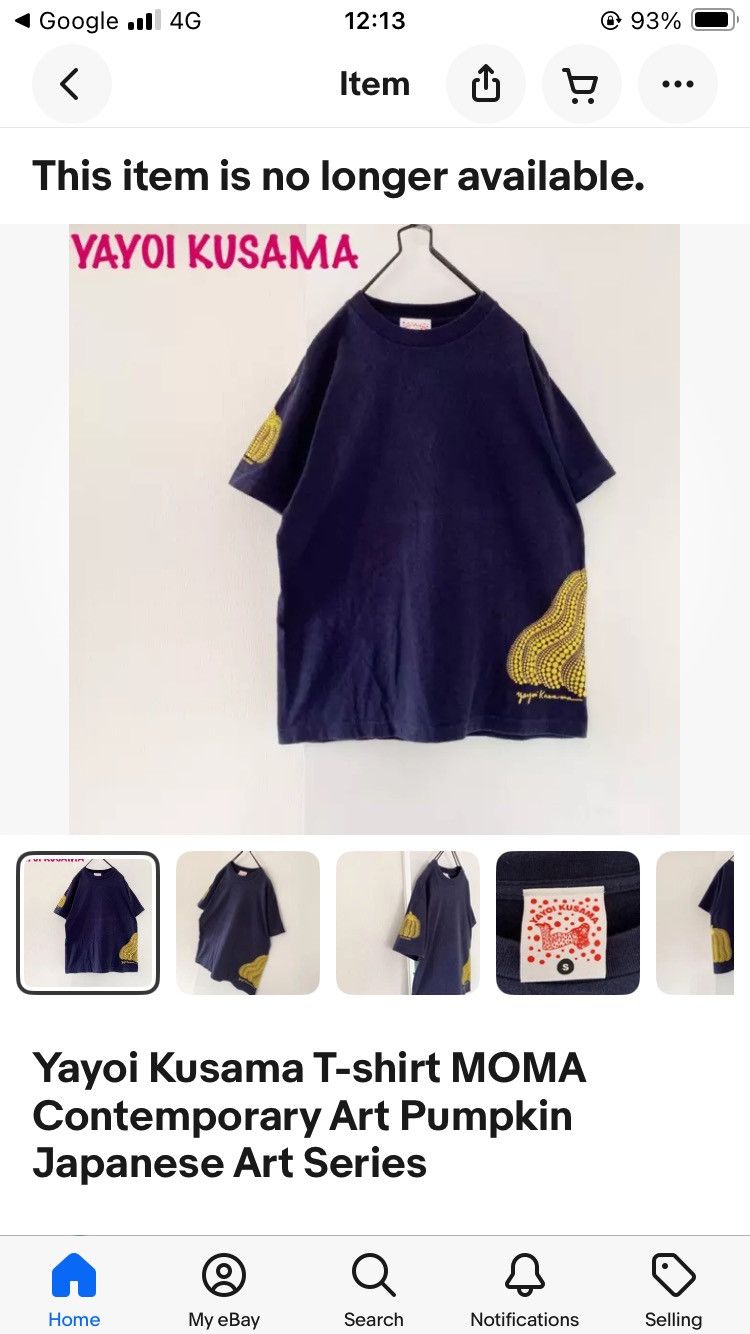 Yayoi Kusama Yayoi Kusama T Shirt Moma Contemporary Art Size US L / EU 52-54 / 3 - 6 Thumbnail