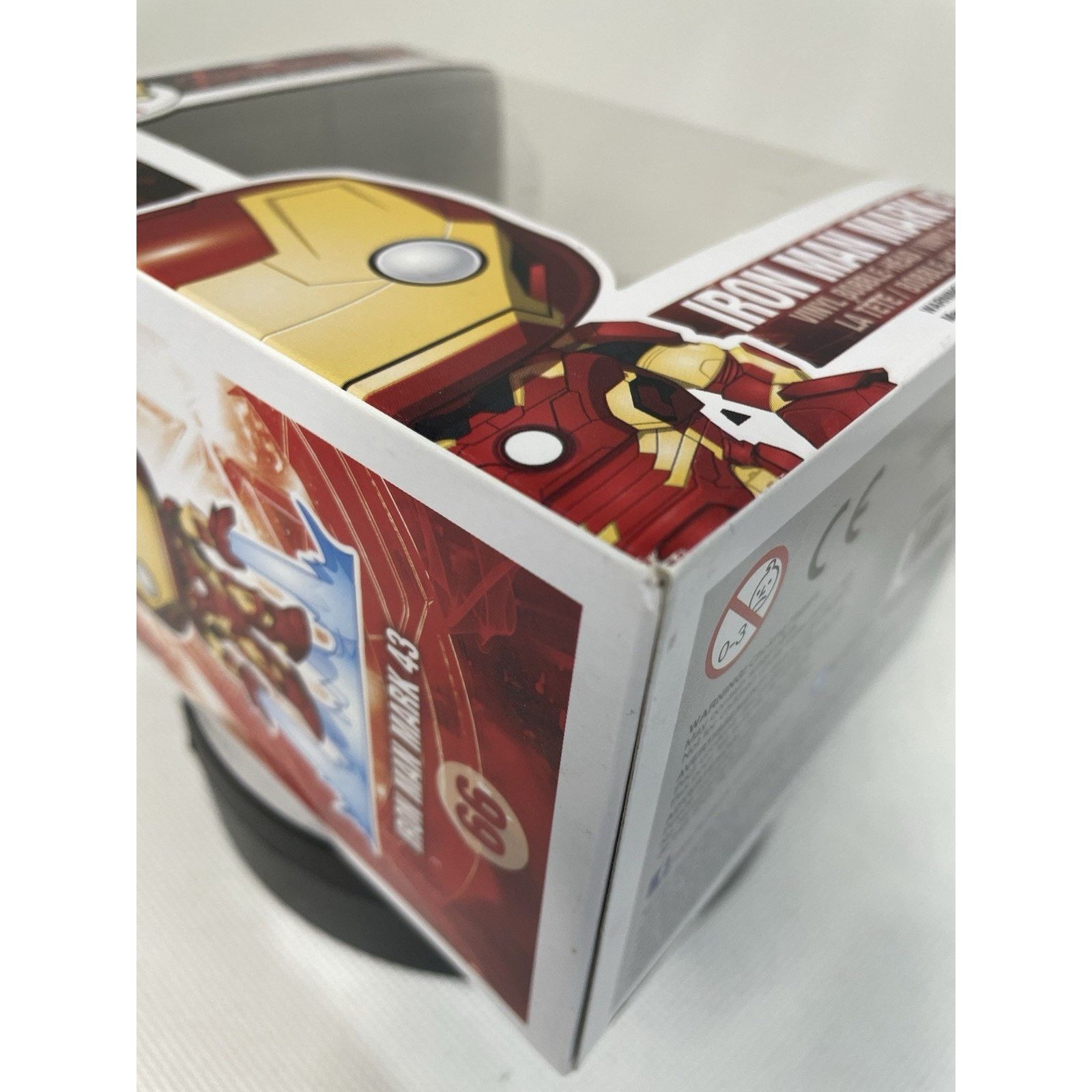 Marvel Comics Funko Pop! Vinyl: Marvel - Iron Man Mark 43 #66 Size ONE SIZE - 11 Thumbnail
