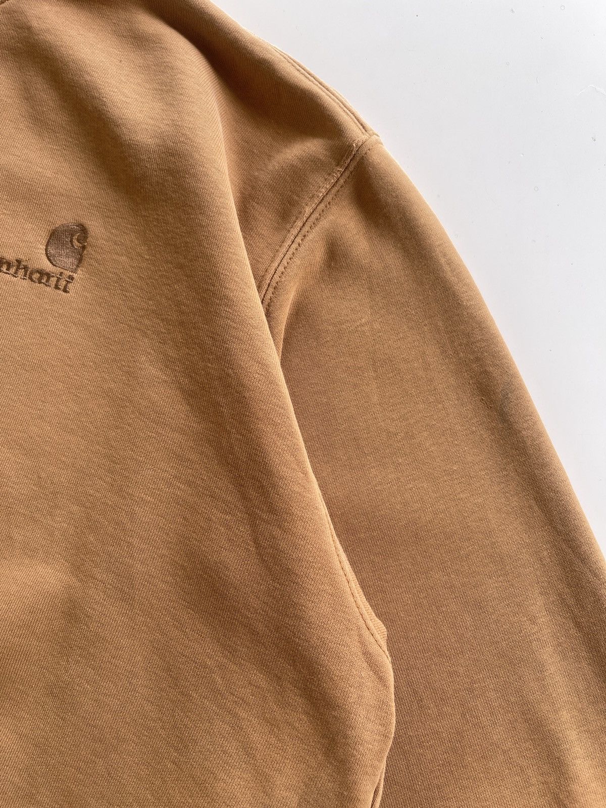 Carhartt Distressed Carhartt WIP Faded Brown Hoodies Size US XXL / EU 58 / 5 - 20 Thumbnail