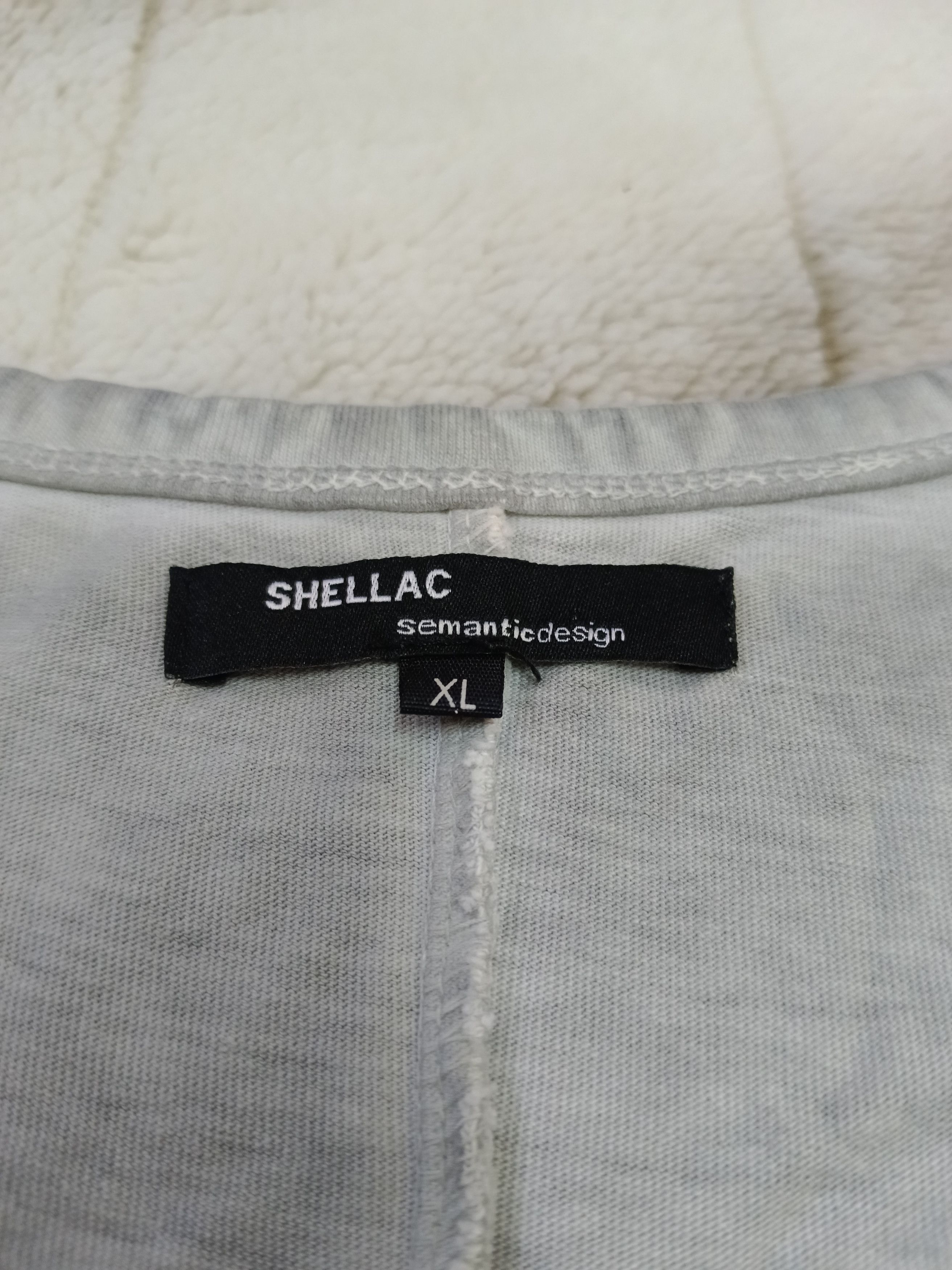 semanticdesign SEMANTIC DESIGN SHELLAC ASYMMETRICAL SMOKE GREY Size XL / US 12-14 / IT 48-50 - 4 Thumbnail