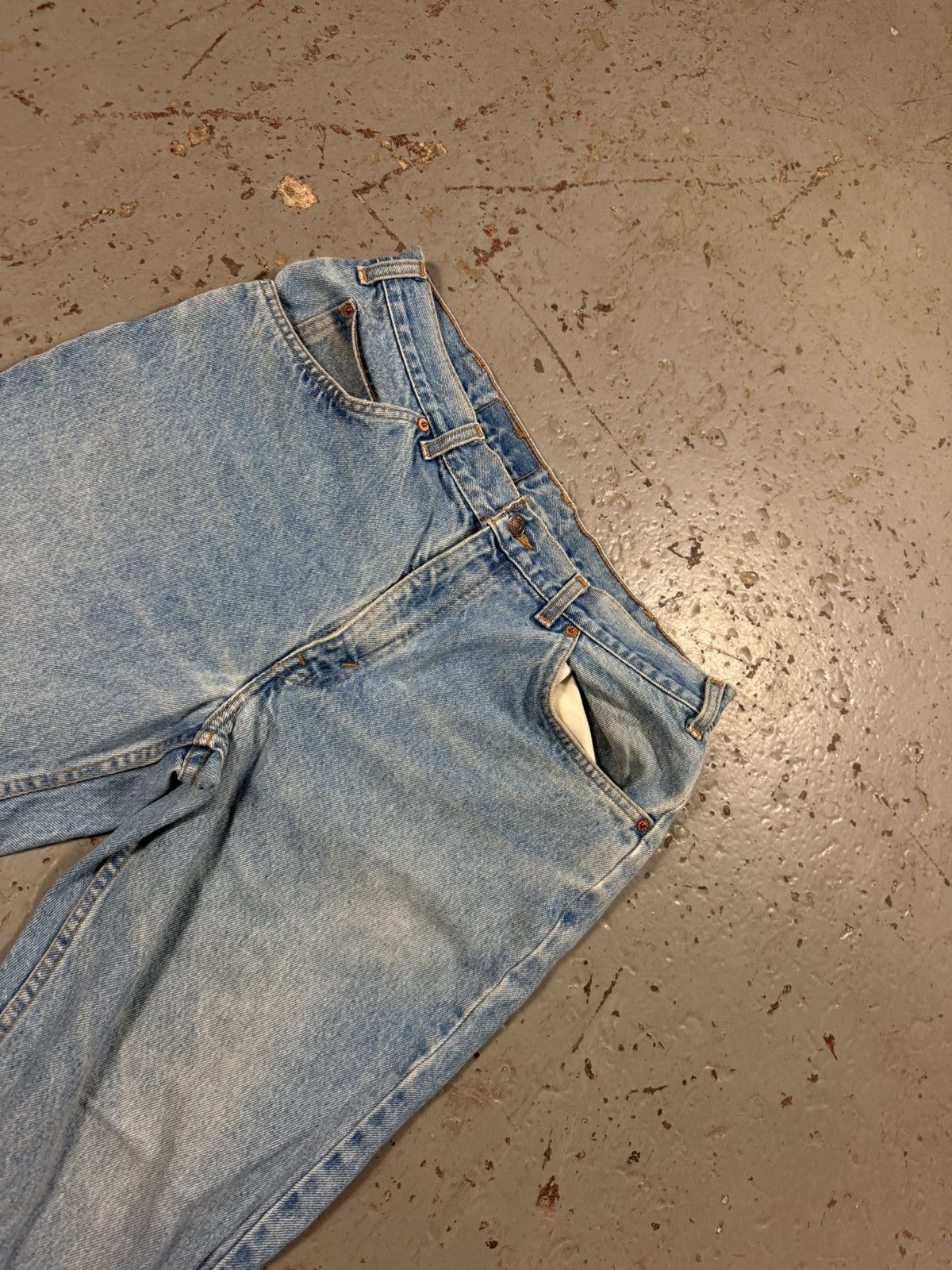 Levi's Vintage Levis Orange Tag Clean Light Wash Denim 70s Size US 32 / EU 48 - 3 Thumbnail