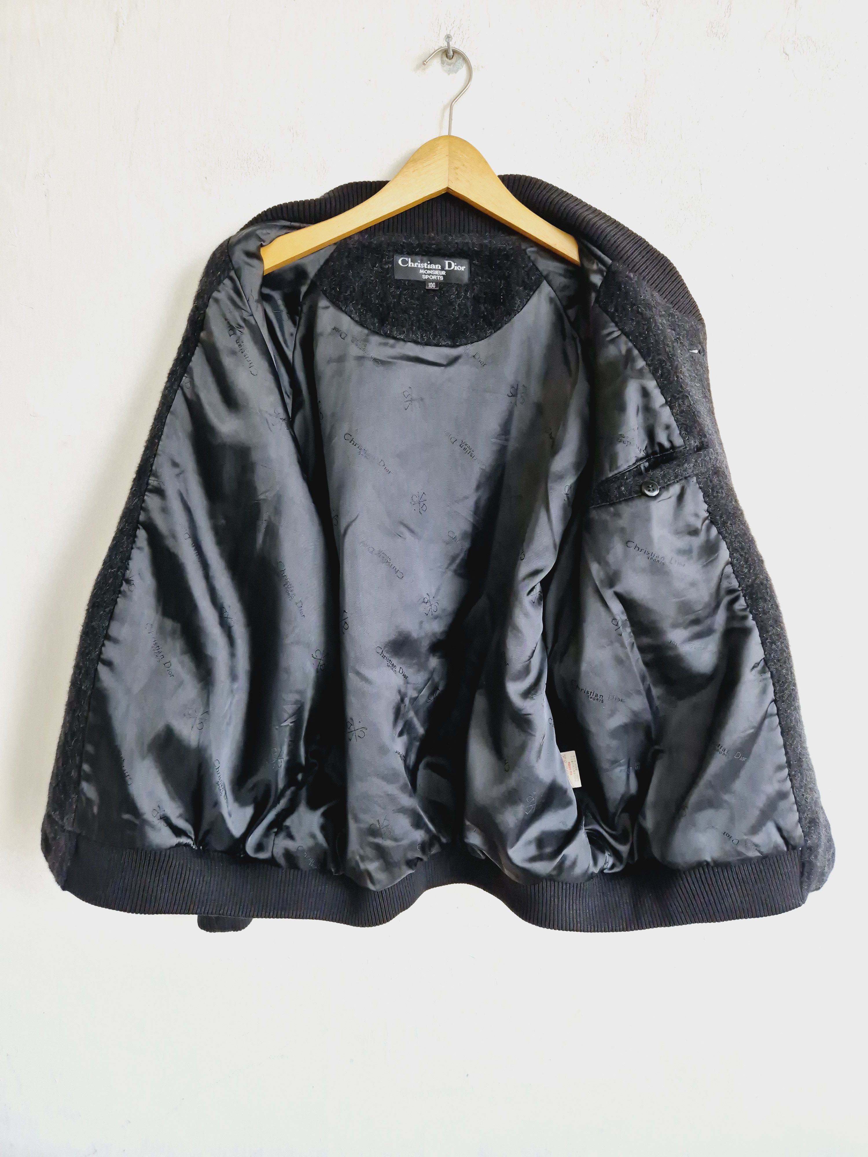 Christian Dior Monsieur × Dior Christian Dior Mohair Bomber Jacket Size US M / EU 48-50 / 2 - 3 Thumbnail