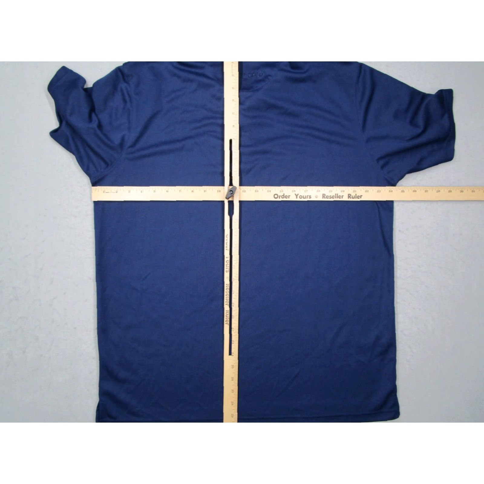 Vintage Loudmouth Golf Mens Polo Shirt XL Blue Short Sleeve Performance Logo Golfing Shirt Quality 100% Polyester Size US XL / EU 56 / 4 - 6 Thumbnail
