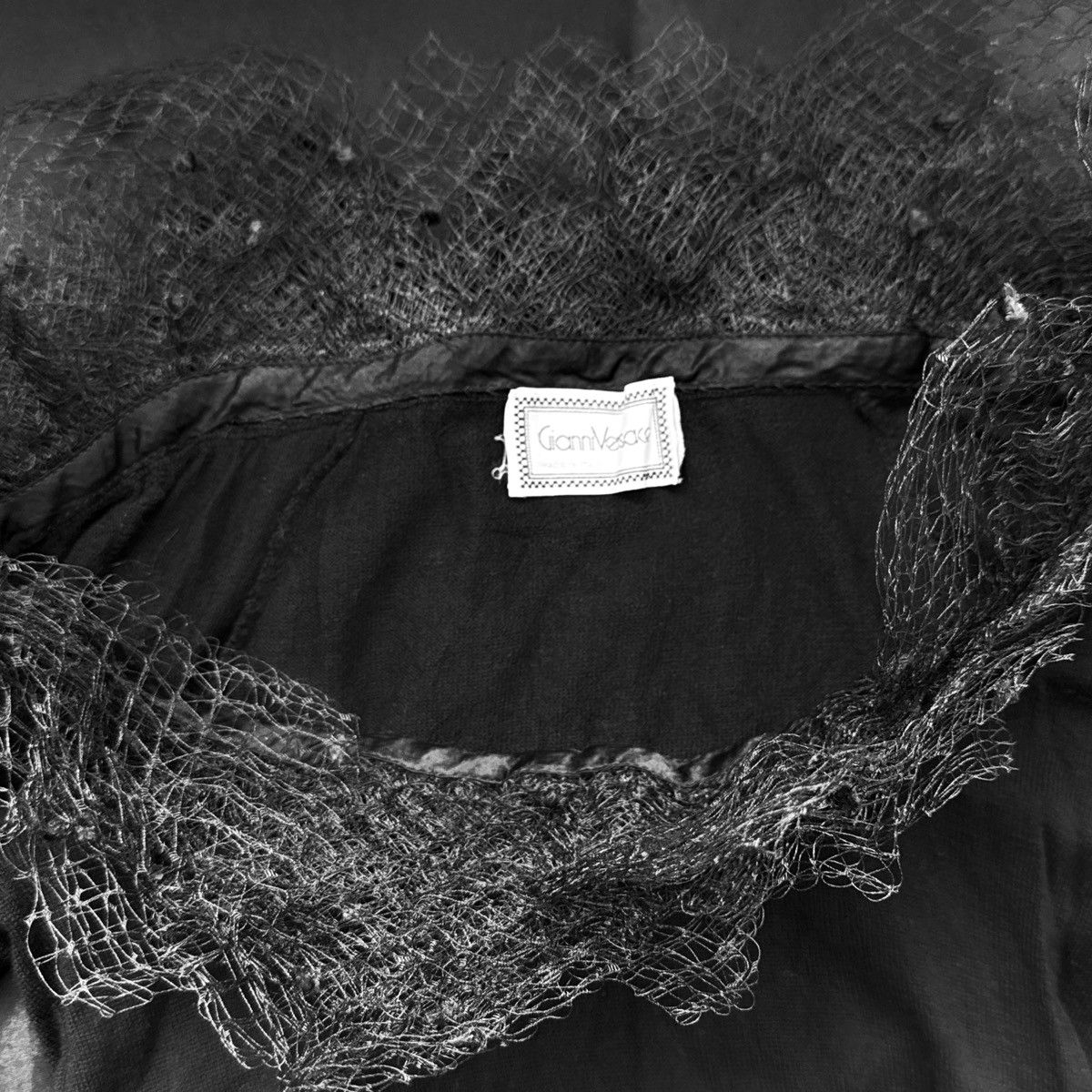 Versace Runway Gianni Versace black wool jumper sweater Size S / US 4 / IT 40 - 4 Thumbnail