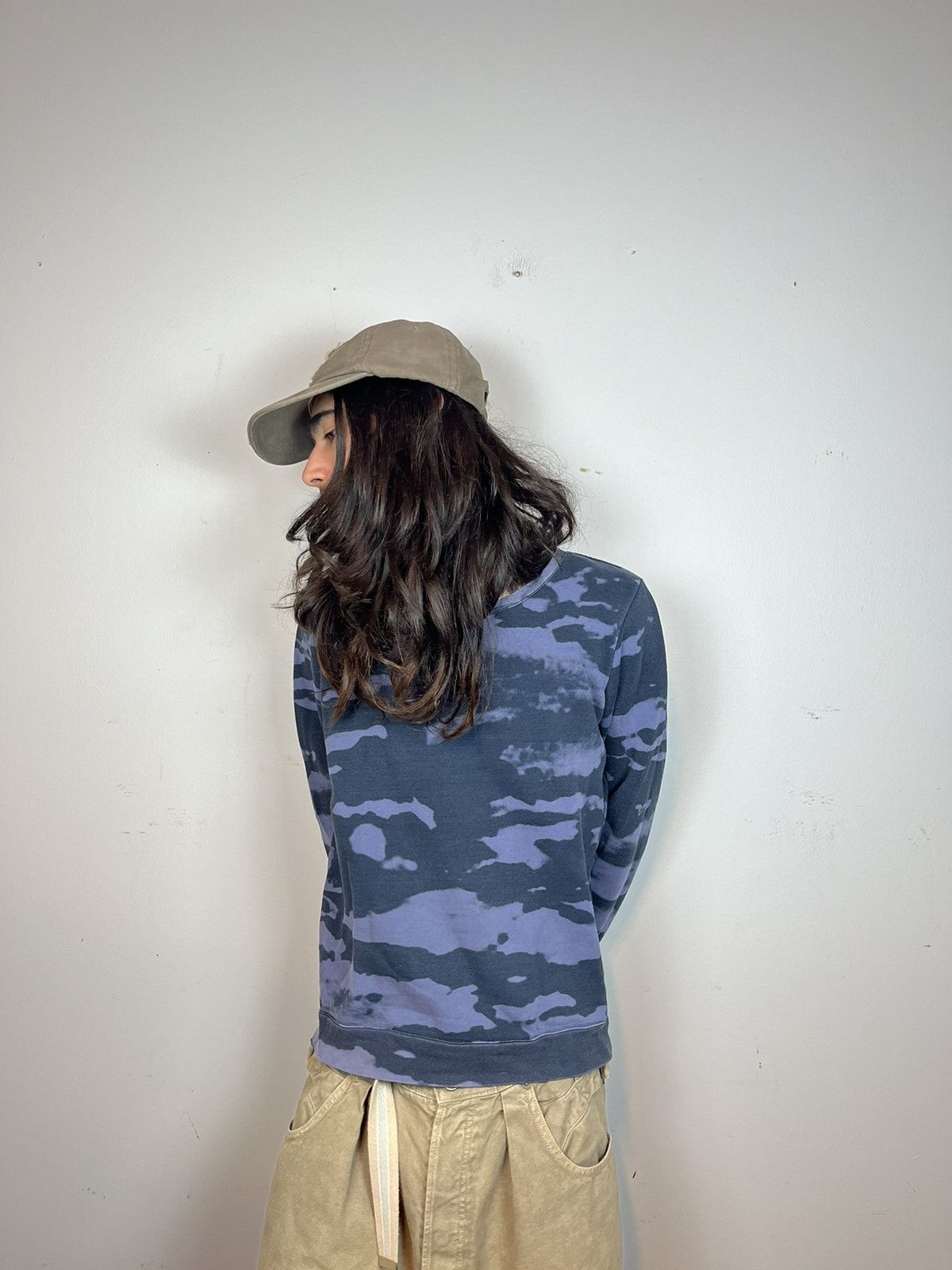 A.P.C. × Japanese Brand Blue APC Water Camo Sweater Size US S / EU 44-46 / 1 - 5 Thumbnail