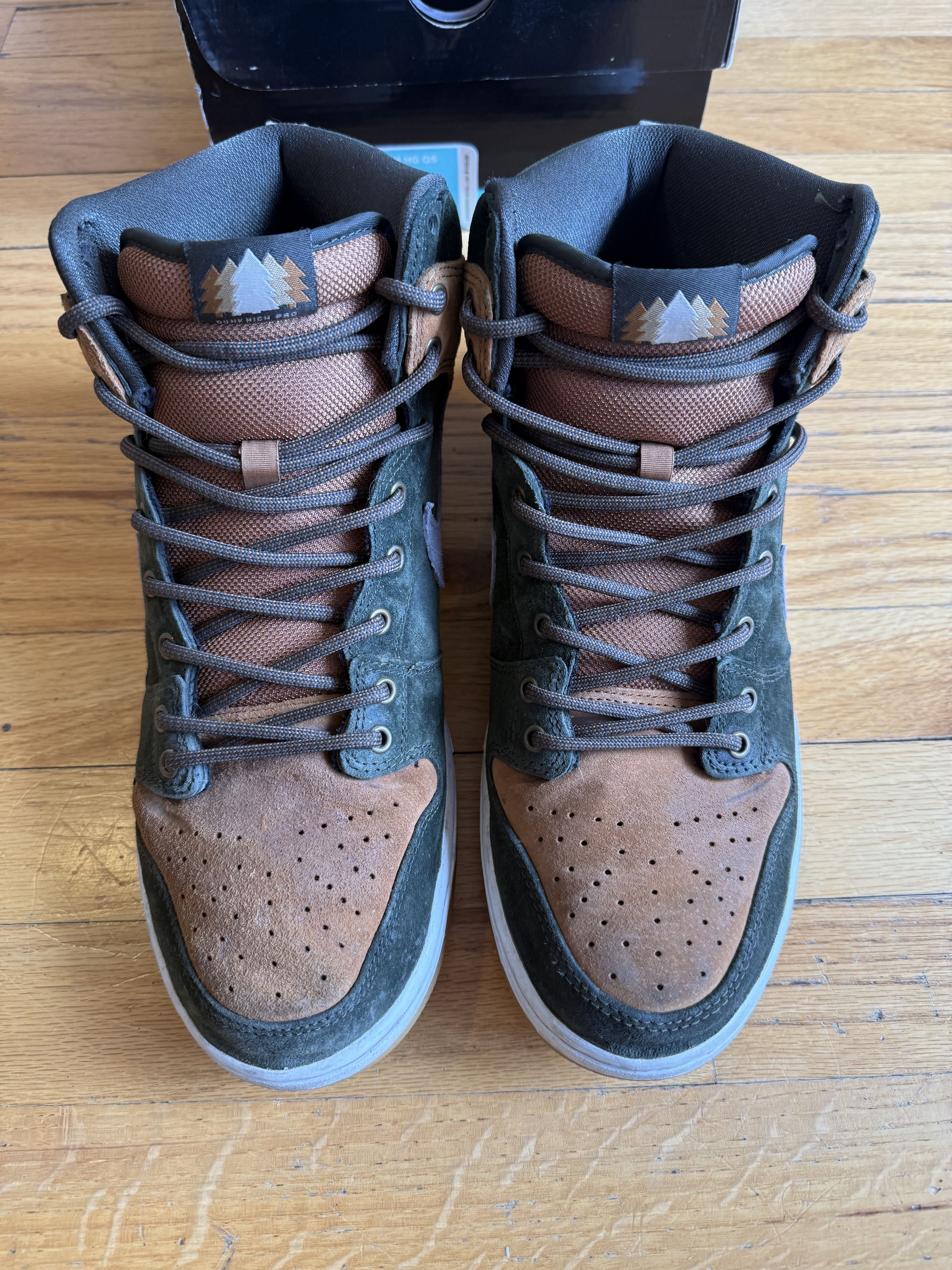 Nike SB NikeSB Dunk PRM High Sequoia-"Homegrown" - W/ OG Box Size12 Size US 12 / EU 45 - 3 Thumbnail
