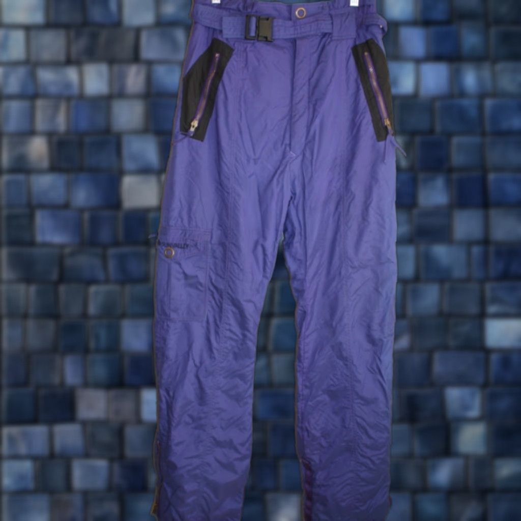 VINTAGE JD SUN VALLEY Purple Snow Snowboard Ski Pants Women Small Moss?