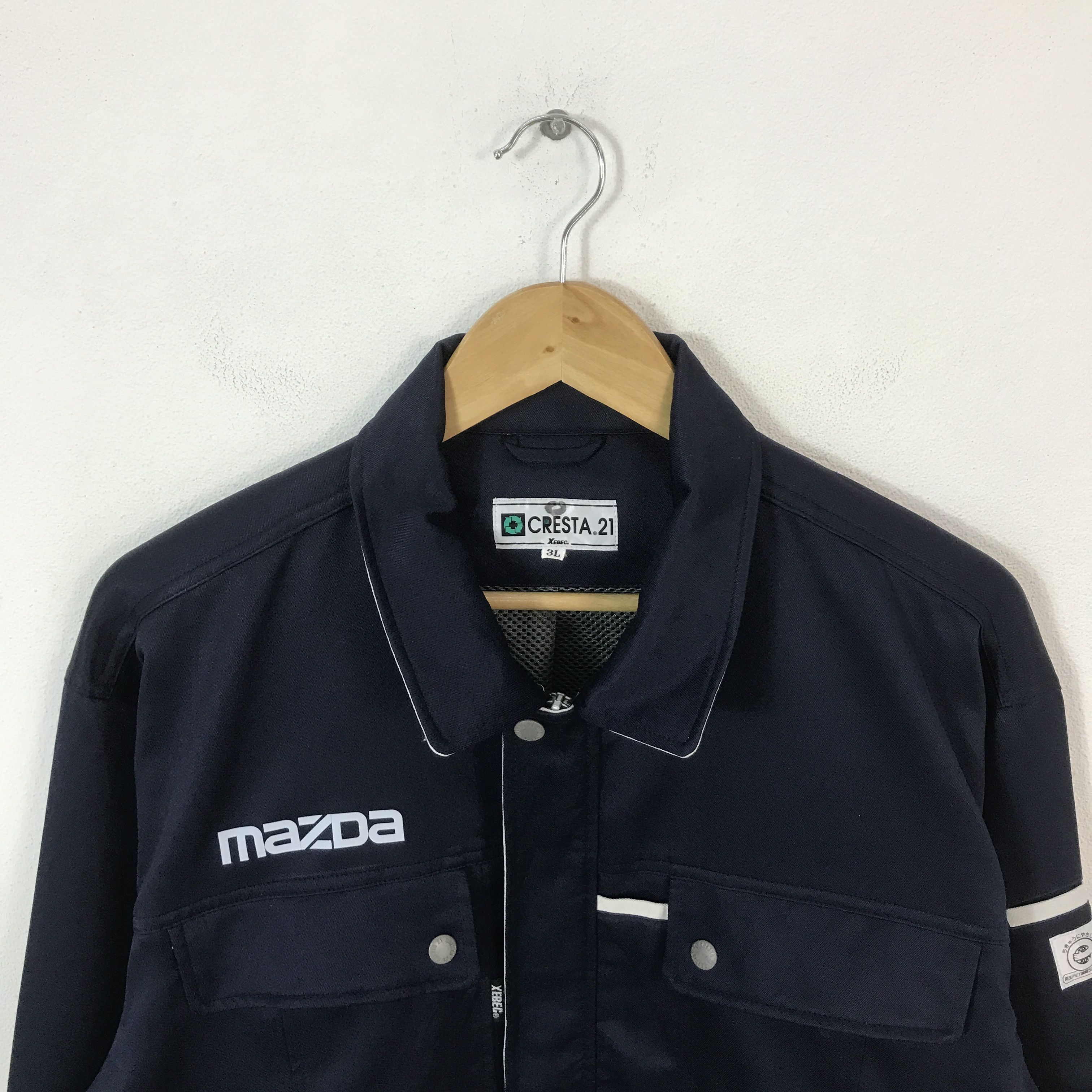 Japanese Brand Mazda Racing Team Japan motorsport custom jacket K64B11 Size US L / EU 52-54 / 3 - 3 Thumbnail