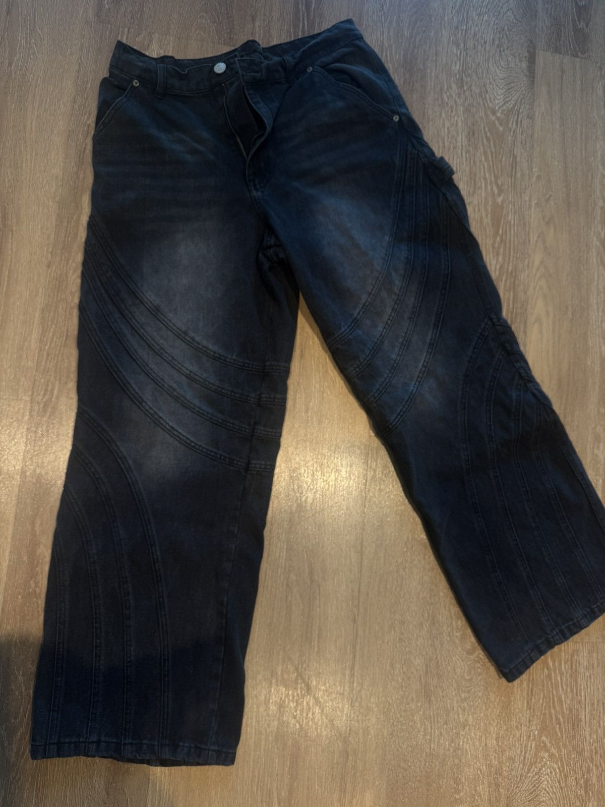 Cold Culture Baggy Faded Denim Maze