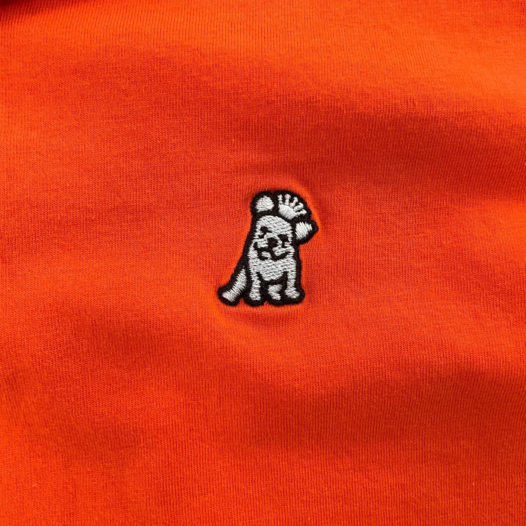 Bark VINTAGE James Bark Polo Shirt Adult Small Orange Solid Short Sleeve Cotton Mens S Size US S / EU 44-46 / 1 - 4 Thumbnail